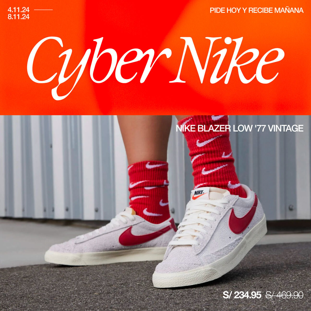 Cyber Nike 2024 Hasta 50 Dscto en toda la tienda Ofertas exclusivas