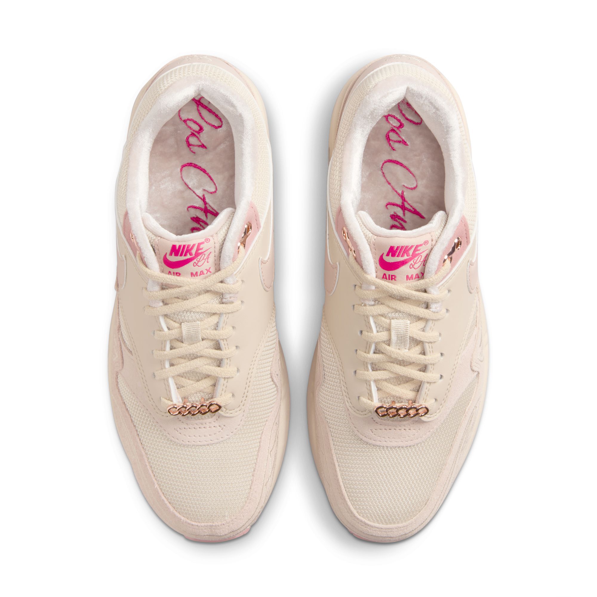 Nike Air Max 1 x Serena Williams Design Crew, Beige Particular/Rosa Óxido-Hueso Claro, hi-res