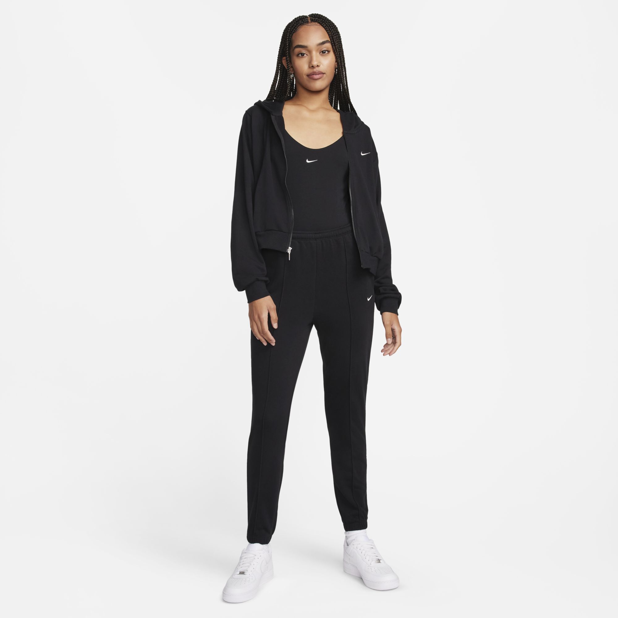 Nike Sportswear Chill Terry, Negro/Vela, hi-res