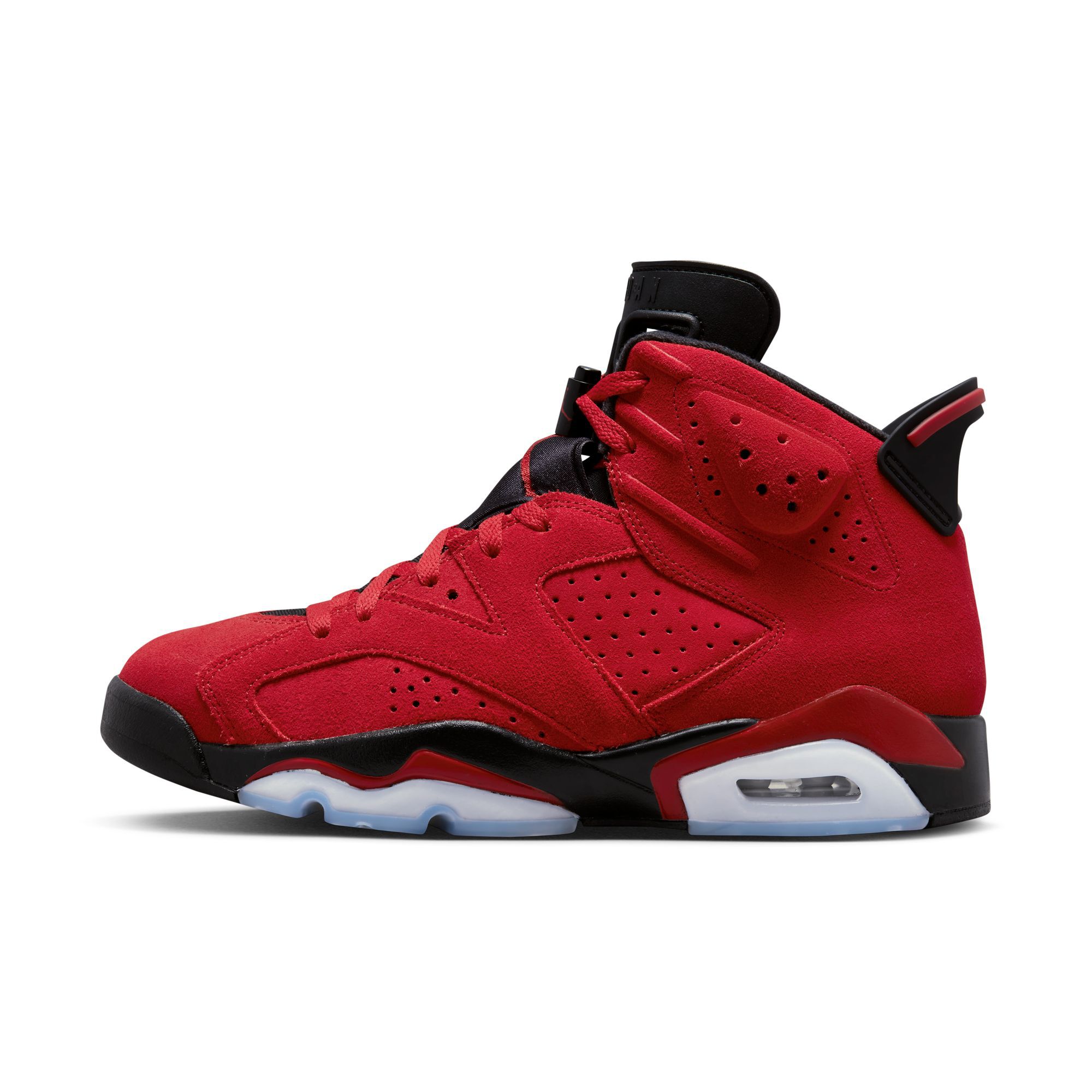 Air Jordan 6 Retro, Rojo Varsity/Negro, hi-res