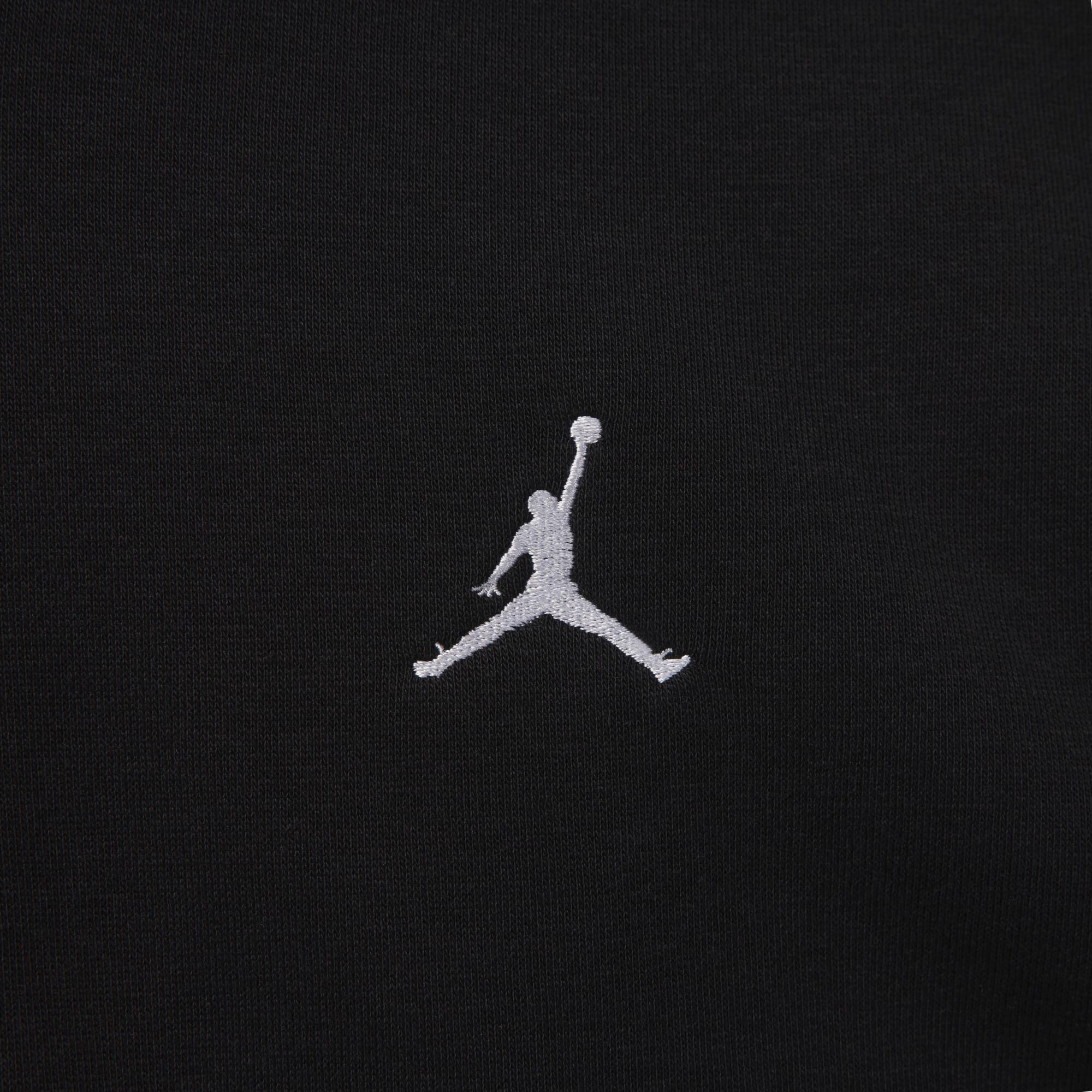 Jordan Brooklyn Fleece, Negro/Blanco, hi-res