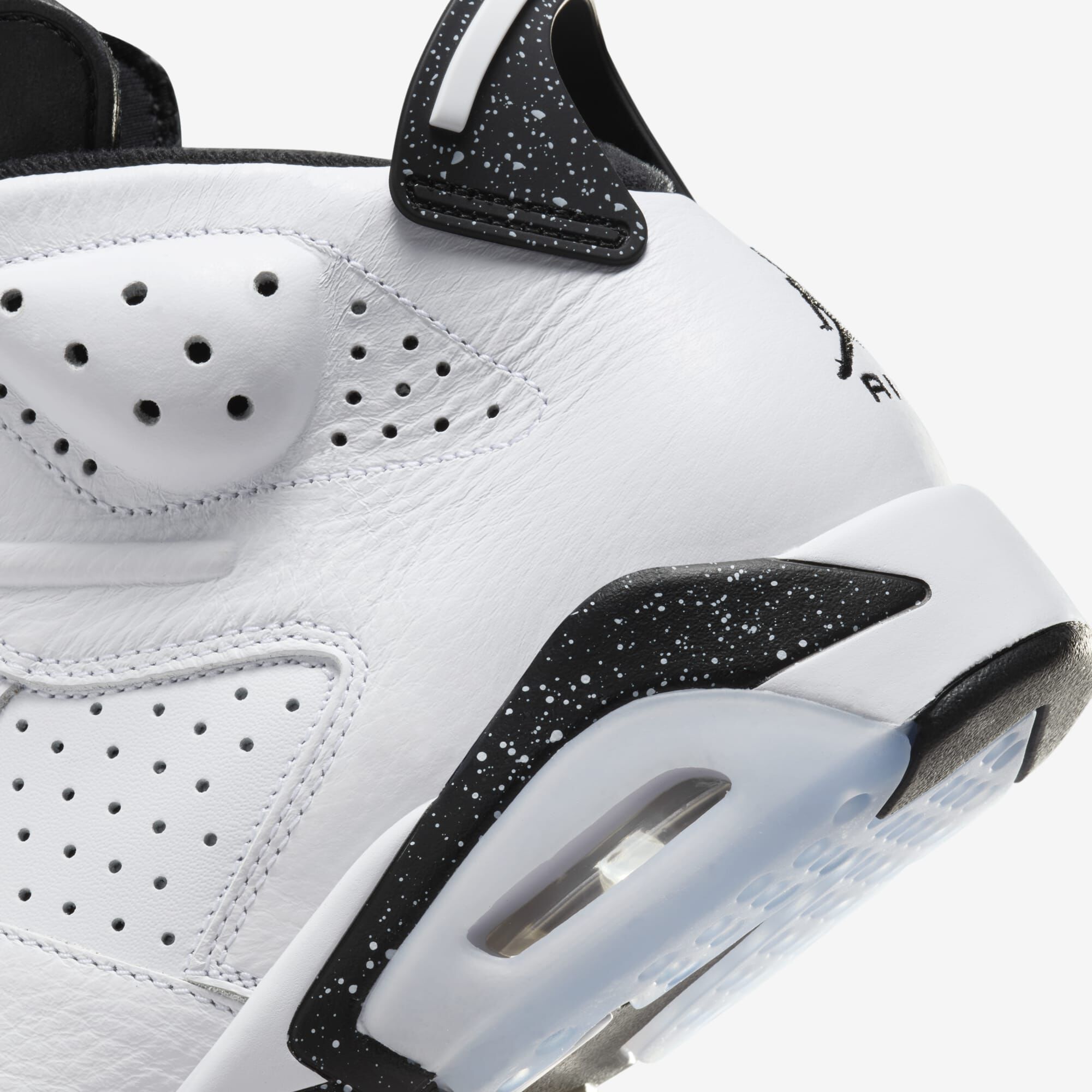 Air Jordan 6 Retro, Blanco/Negro, hi-res