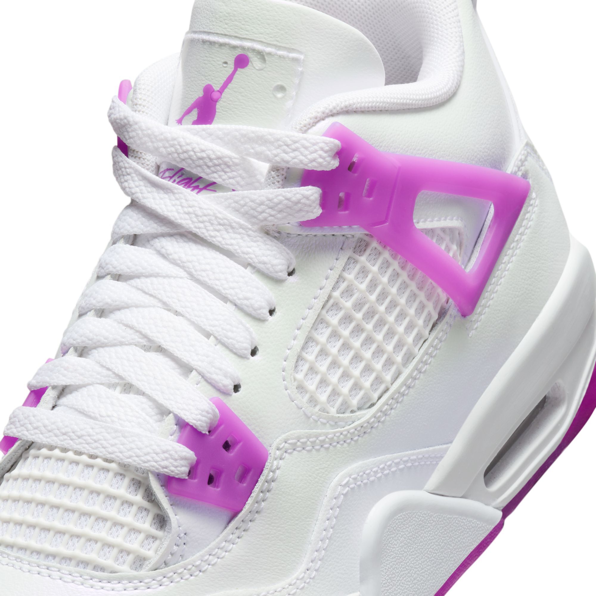 Air Jordan 4 Retro, Blanco/Hiper Violeta, hi-res