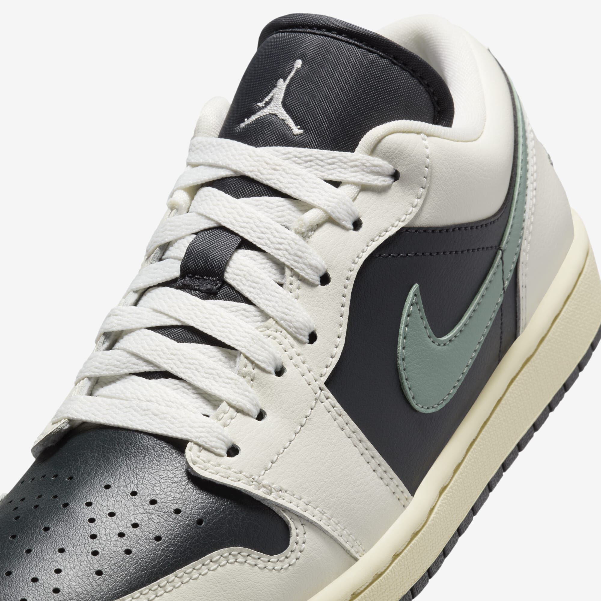 Air Jordan 1 Low, Antracita/Vela/Arena Legend/Jade Smoke, hi-res