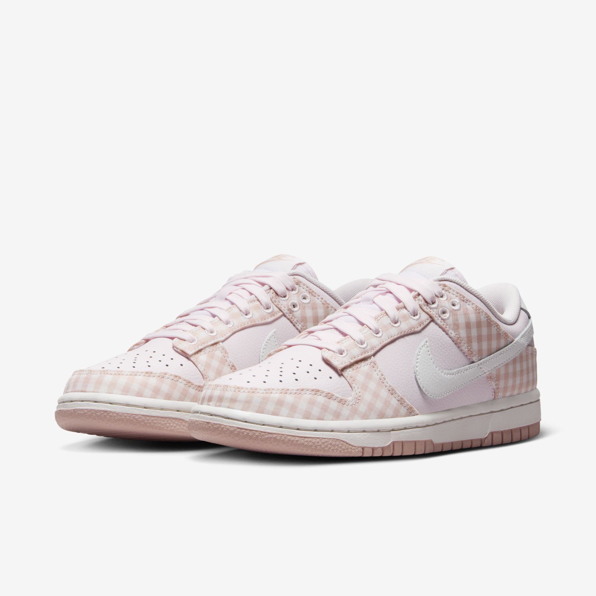 Nike Dunk Low, Rosa perla/Rosa Oxford/Blanco cumbre, hi-res