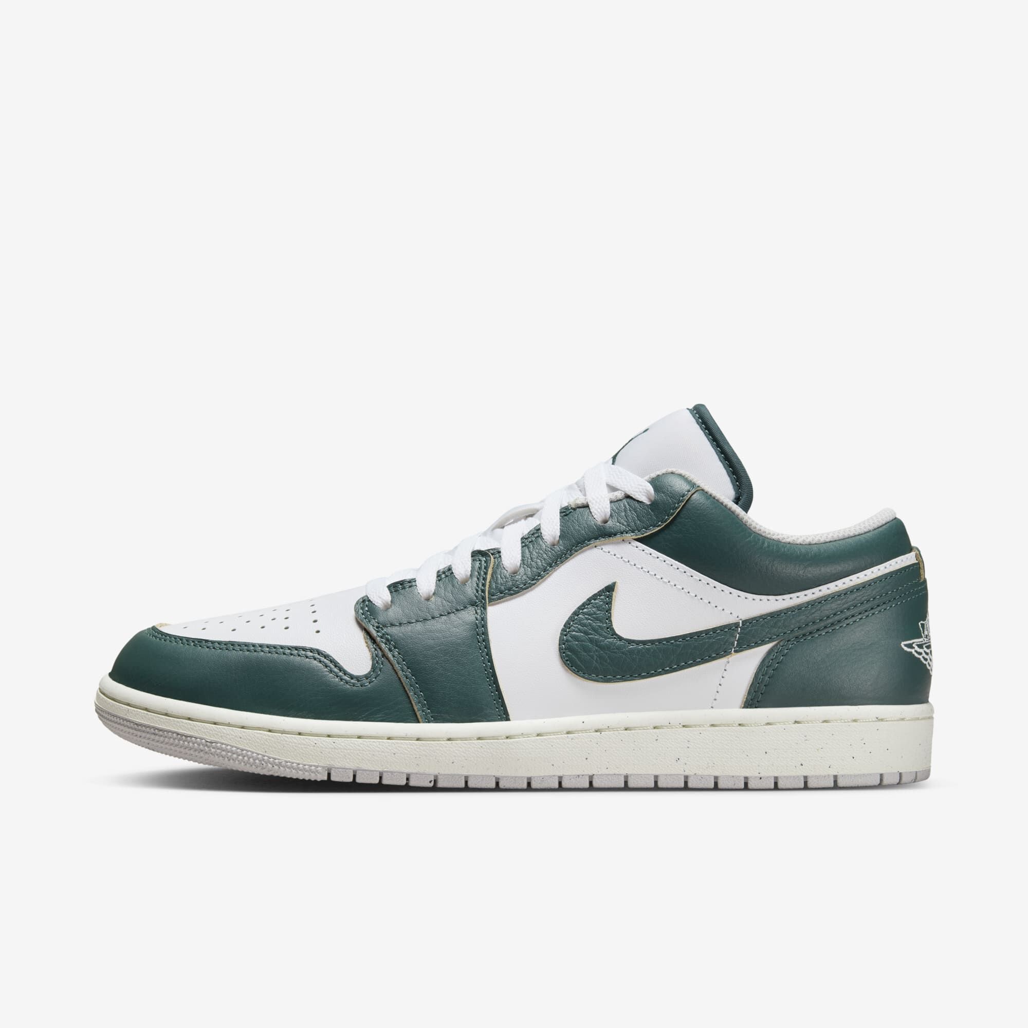 Air Jordan 1 Low SE, Verde Oxidado/Verde Oxidado-Blanco-Vela, hi-res