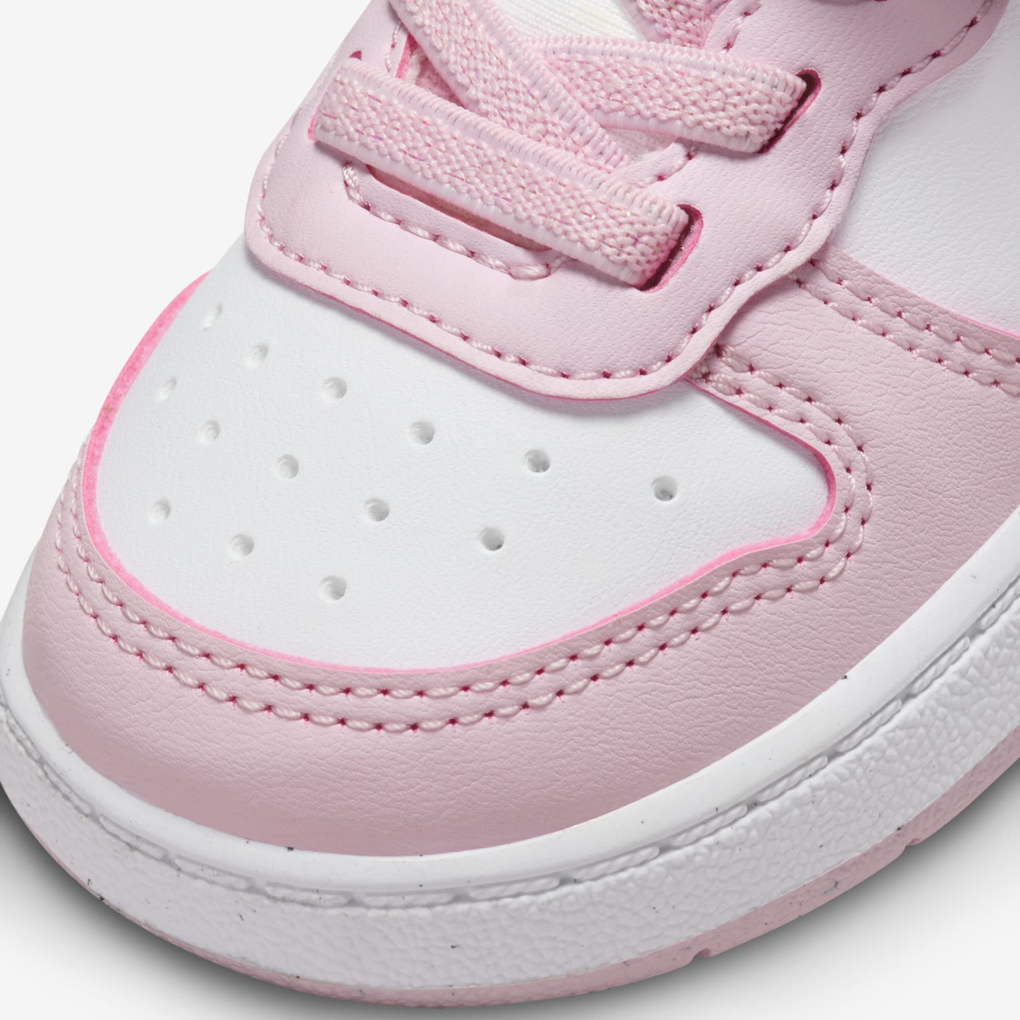 Nike Court Borough Low Recraft, Blanco/Espuma Rosa, hi-res