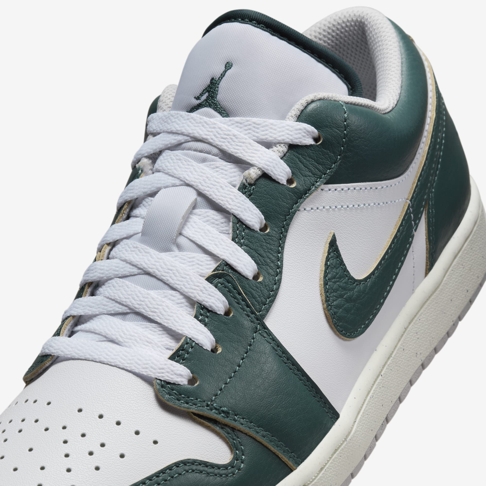 Air Jordan 1 Low SE, Verde Oxidado/Verde Oxidado-Blanco-Vela, hi-res