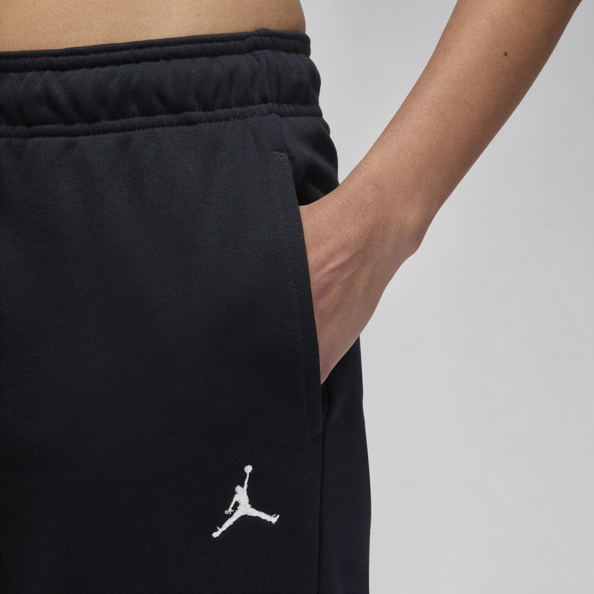 Jordan Brooklyn Fleece, Negro/Vela, hi-res