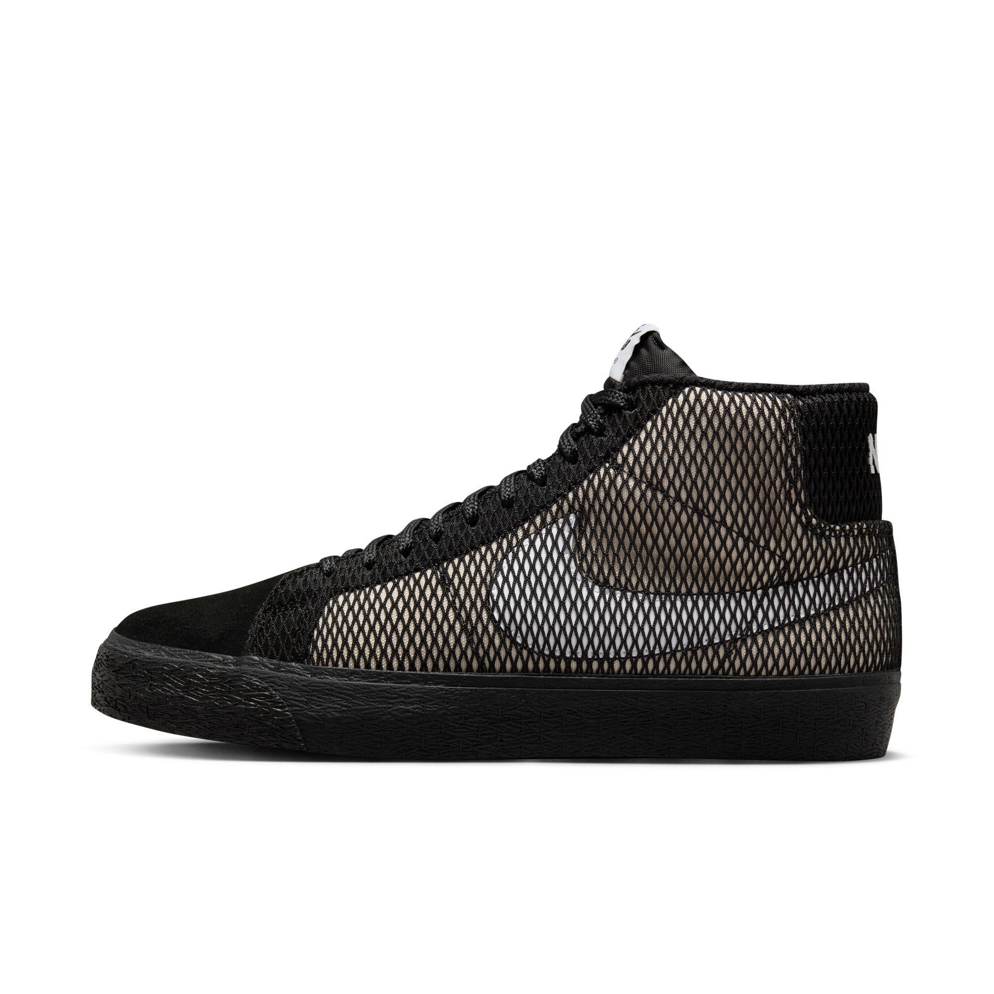 Nike SB Zoom Blazer Mid Premium, Blanco/Negro-Blanco-Negro, hi-res