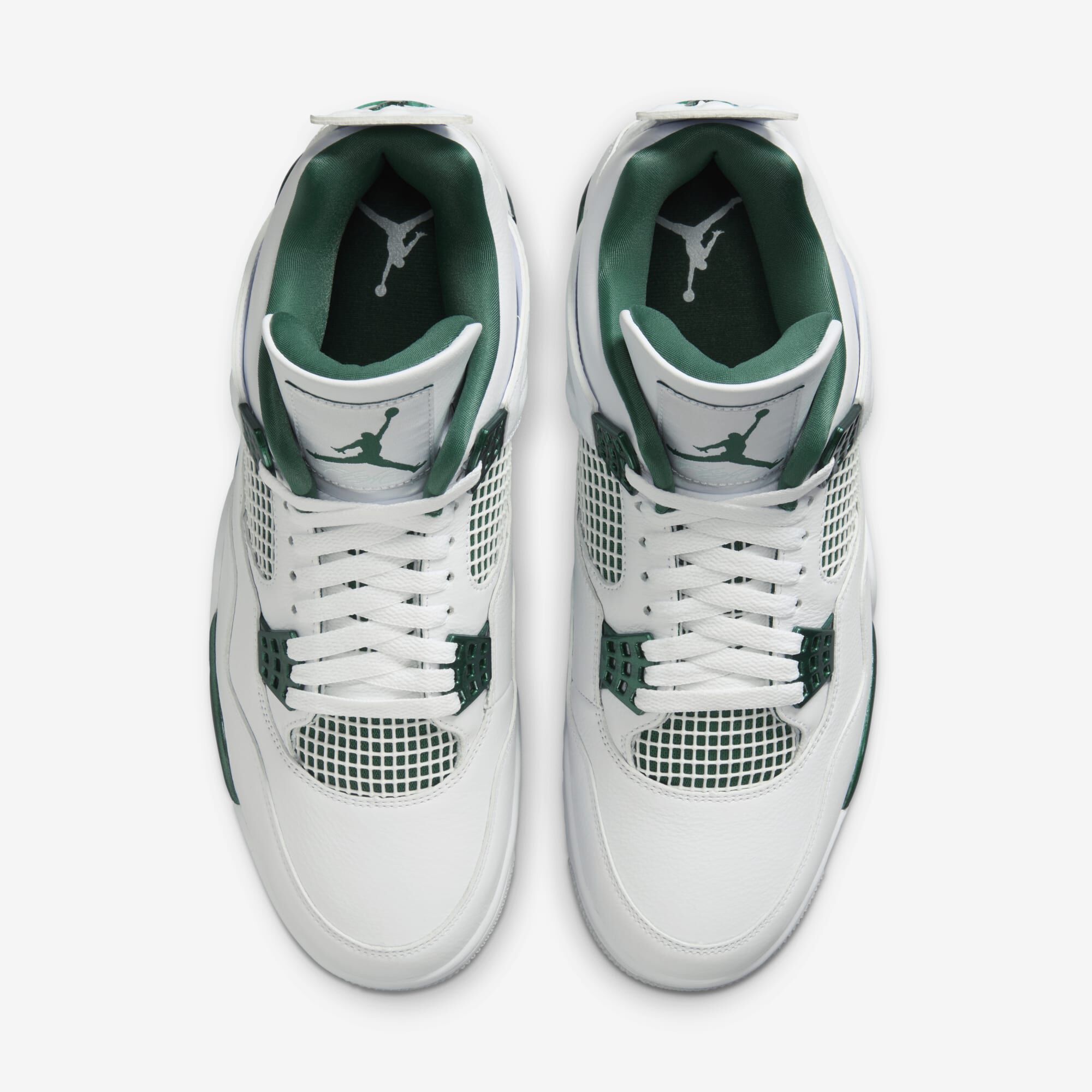 Air Jordan 4 Retro "Oxidized Green", Blanco/Blanco/Gris Neutro/Verde Oxidado, hi-res