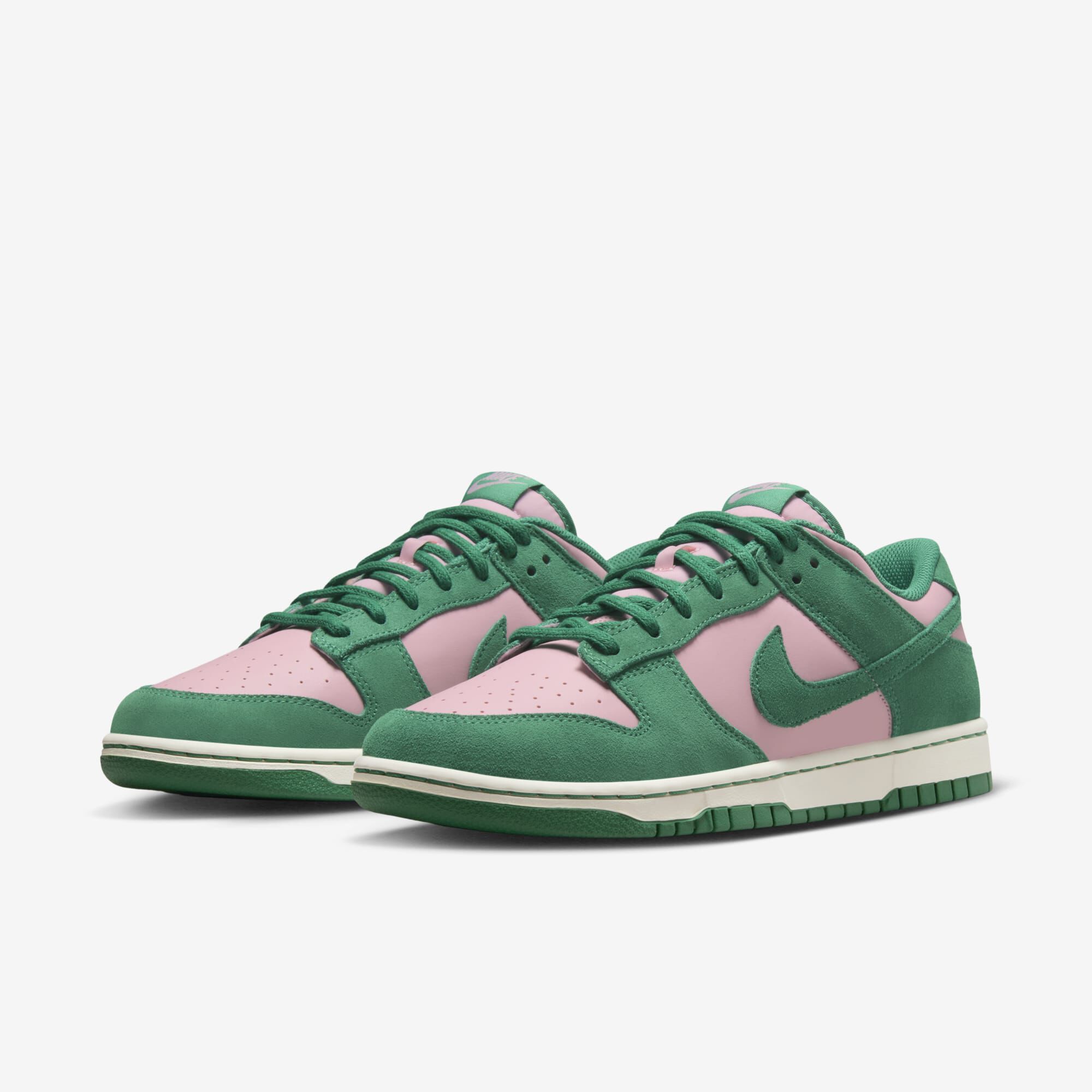 Nike Dunk Low Retro SE, Rosa Suave Medio/Vela/Malaquita, hi-res