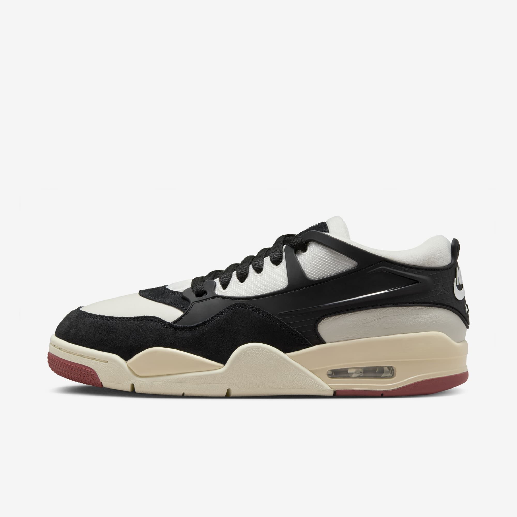 Air Jordan 4 RM, Vela/Blanco/Leche De Coco/Negro, hi-res