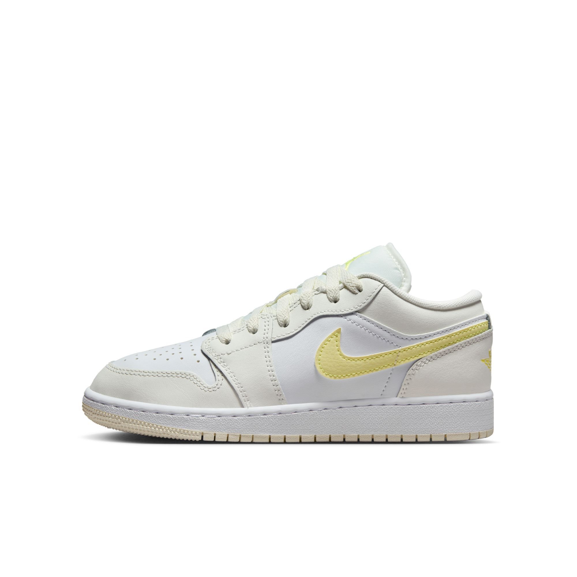 Air Jordan 1 Low, Vela/Blanco/Fucsia Láser/Naranja Láser Claro, hi-res