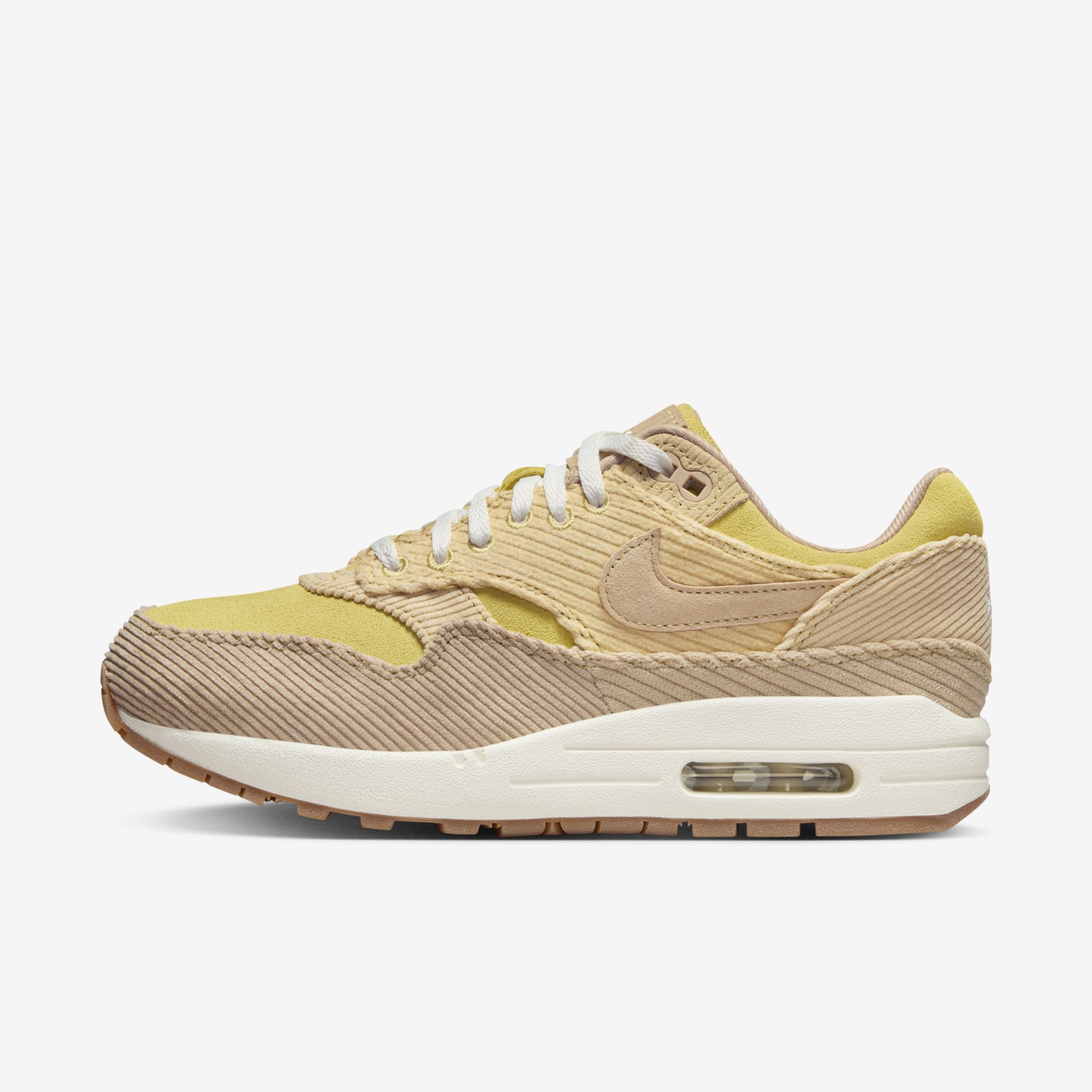 Nike Air Max 1 SE, Oro beige/Sésamo/Marrón medio goma/Cáñamo, hi-res