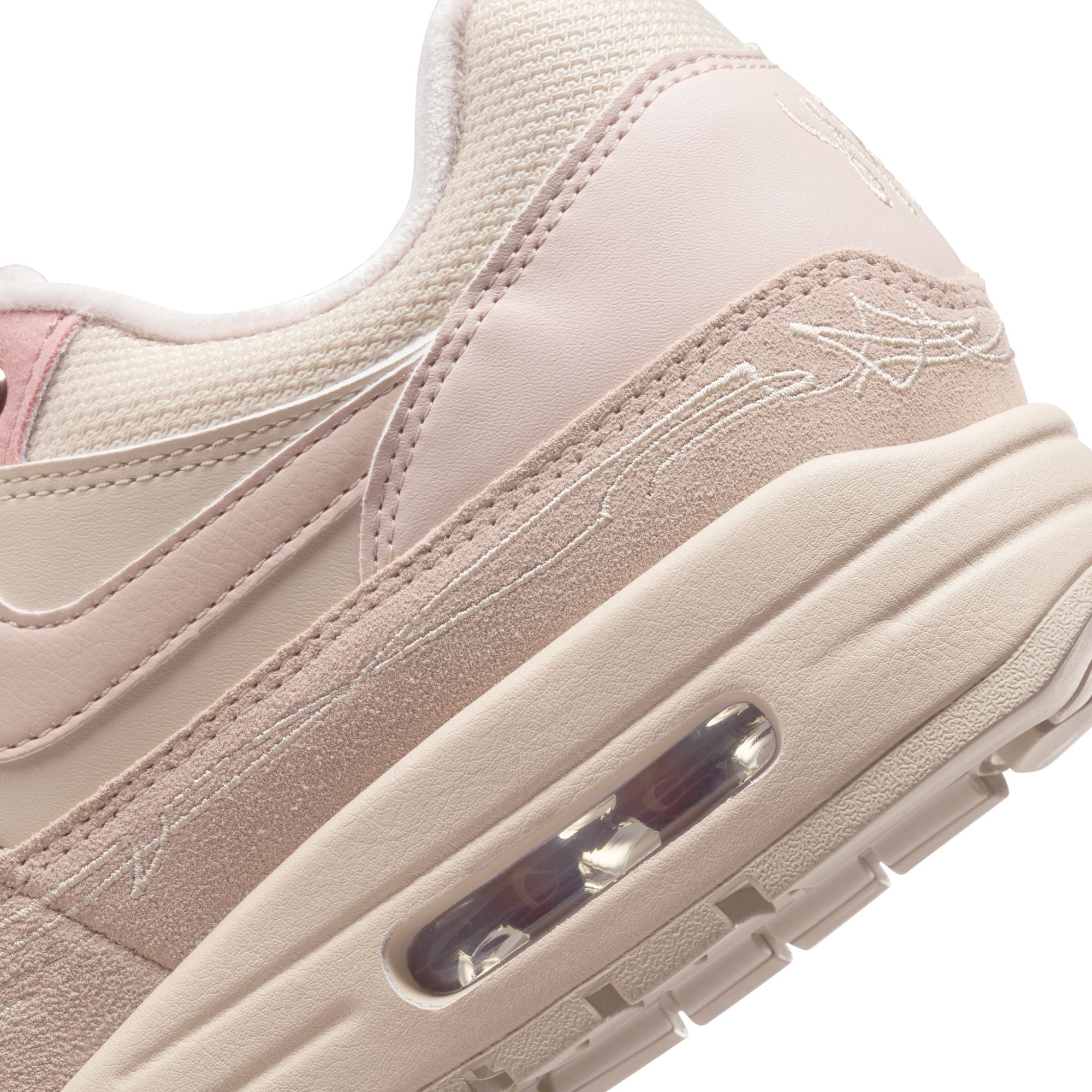 Nike Air Max 1 x Serena Williams Design Crew, Beige Particular/Rosa Óxido-Hueso Claro, hi-res