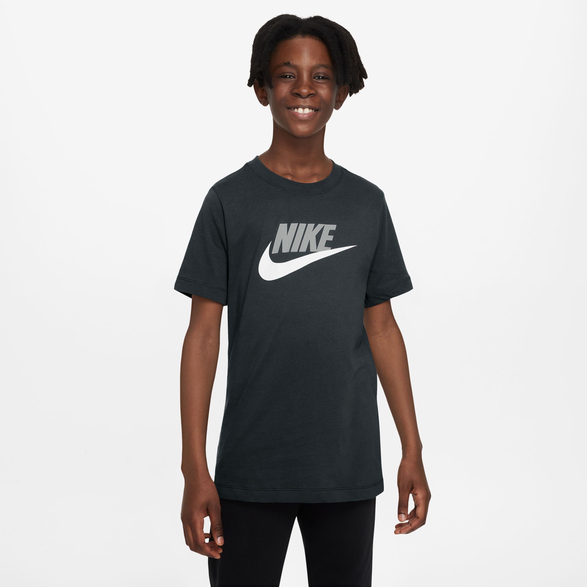 Nike Sportswear, Negro/Gris Humo Claro/Blanco, hi-res