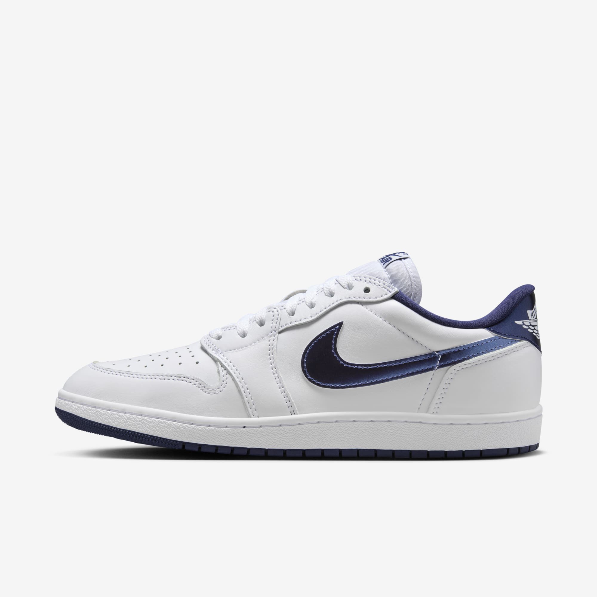 Air Jordan 1 Low 85, Blanco/Azul Marino-Blanco, hi-res