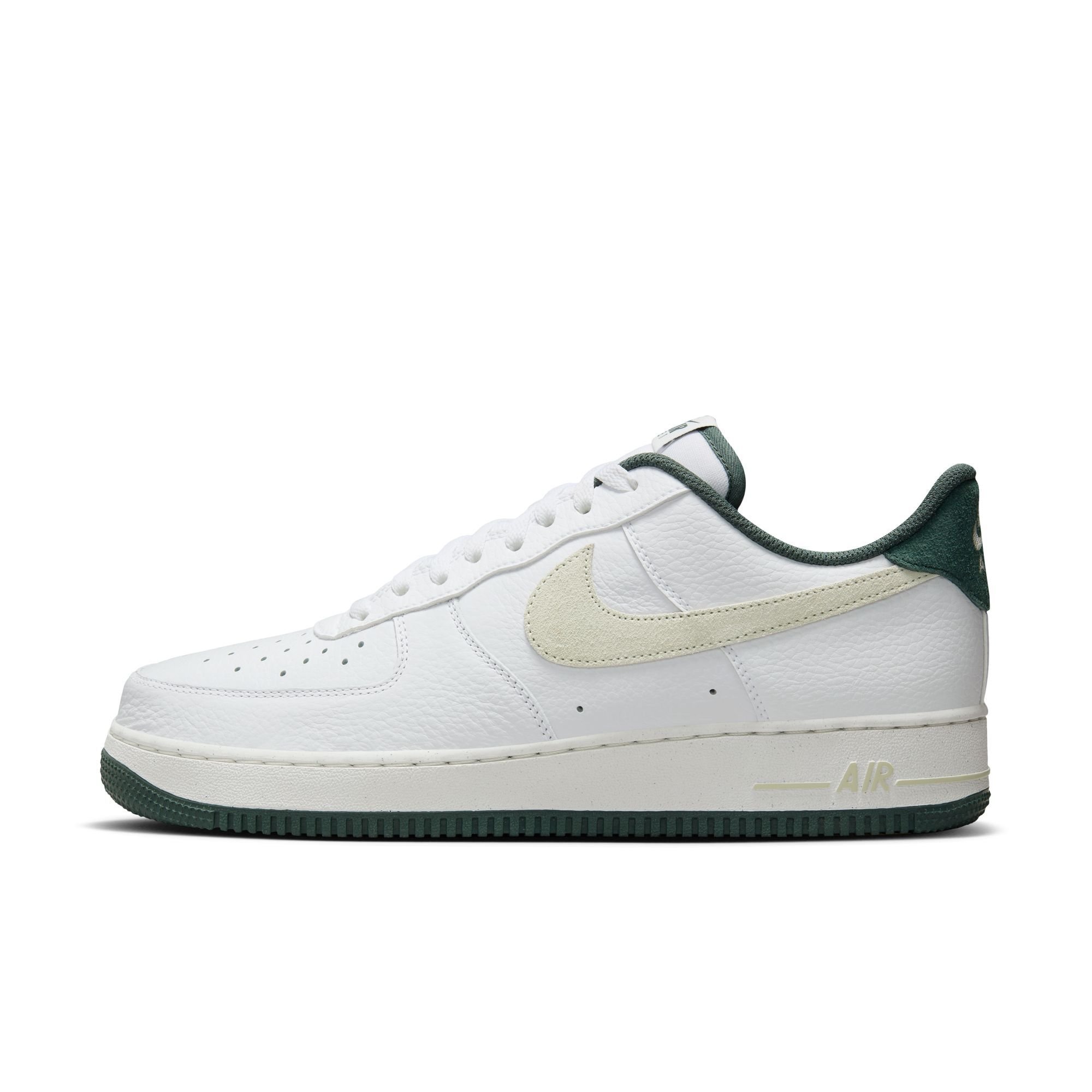 Nike Air Force 1 '07 LV8, Blanco/Vidrio Marino-Verde Vintage, hi-res