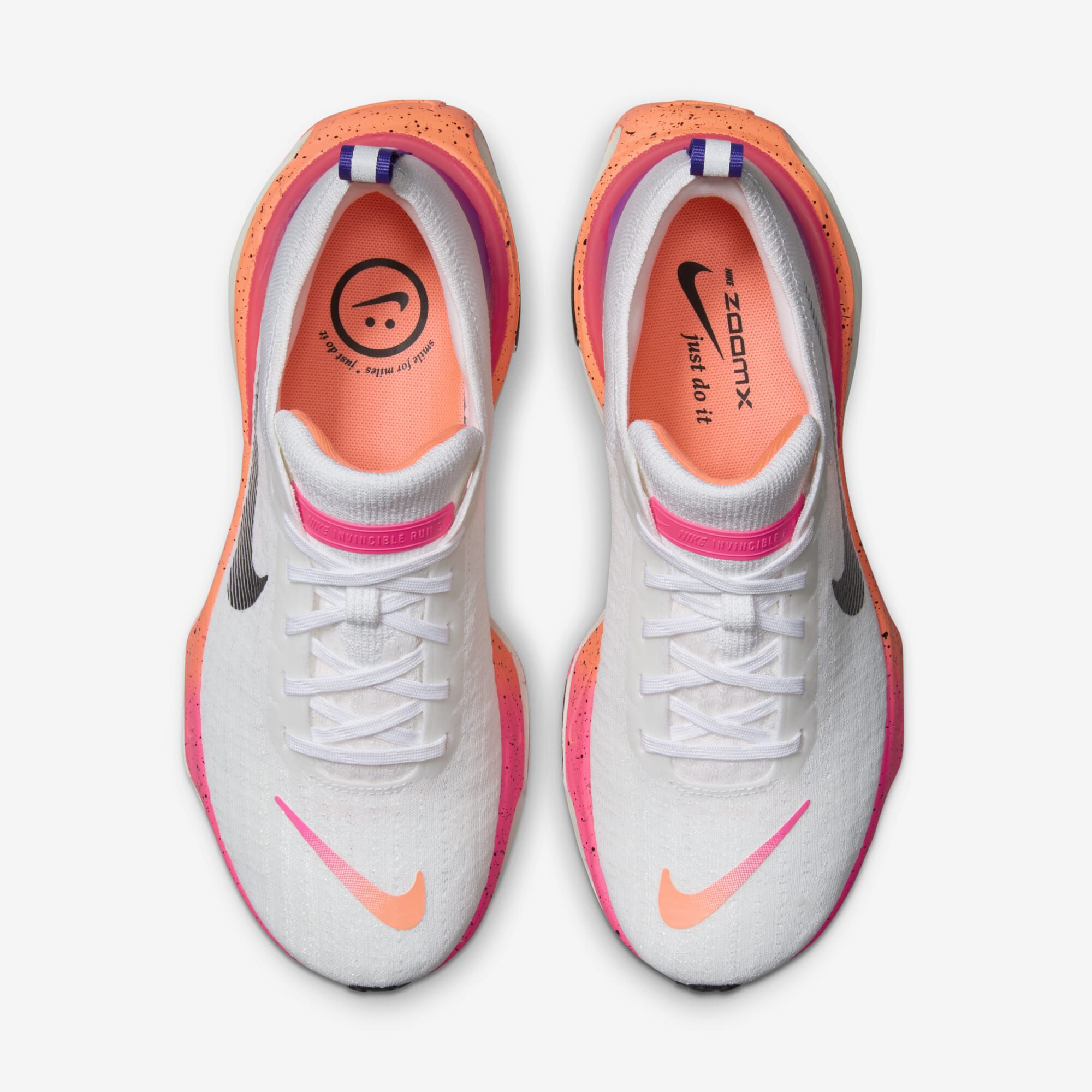 Nike Invincible 3, Blanco/Mango Brillante/Hiper Rosa/Negro, hi-res