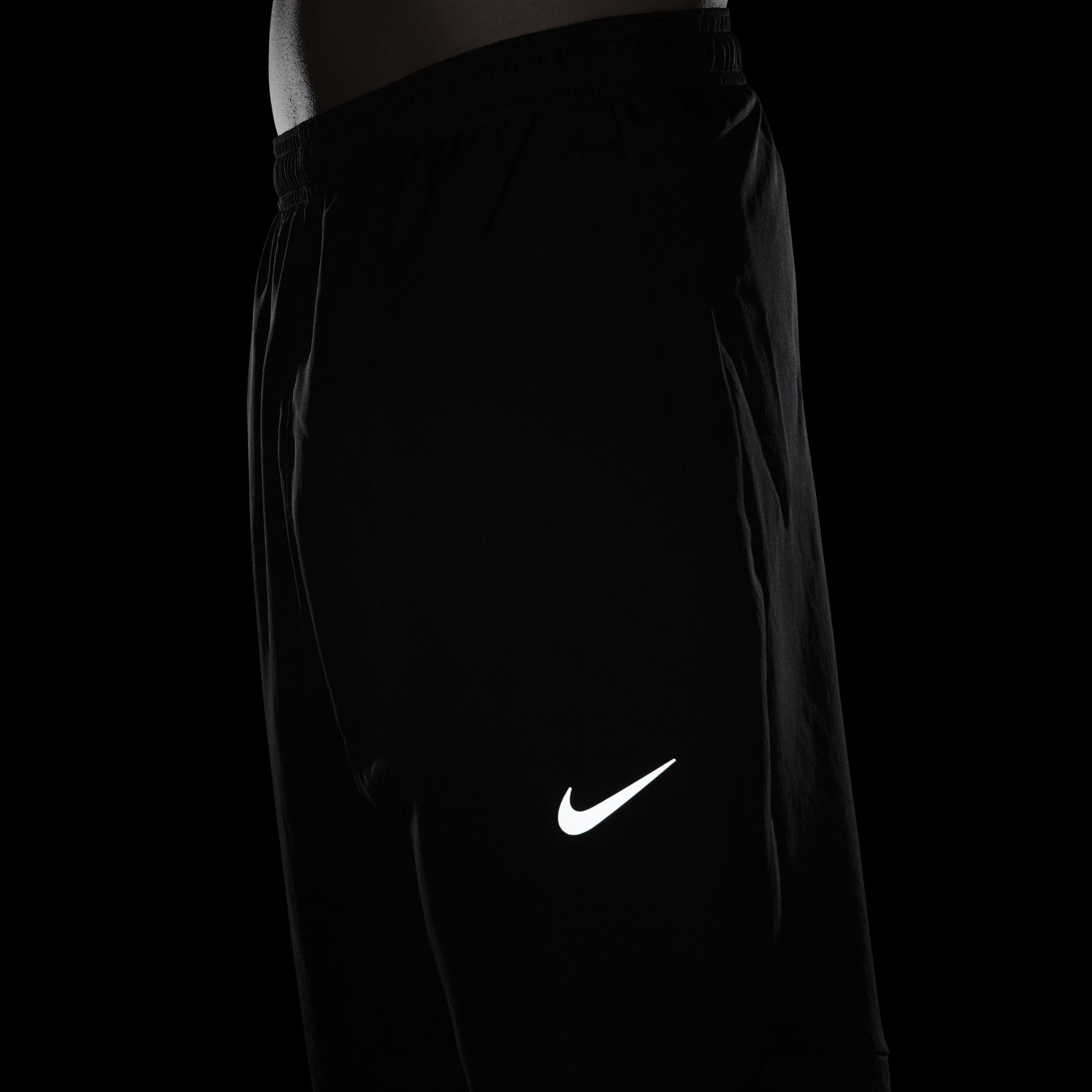 Nike Challenger, Negro/Negro/Plata Reflectante, hi-res