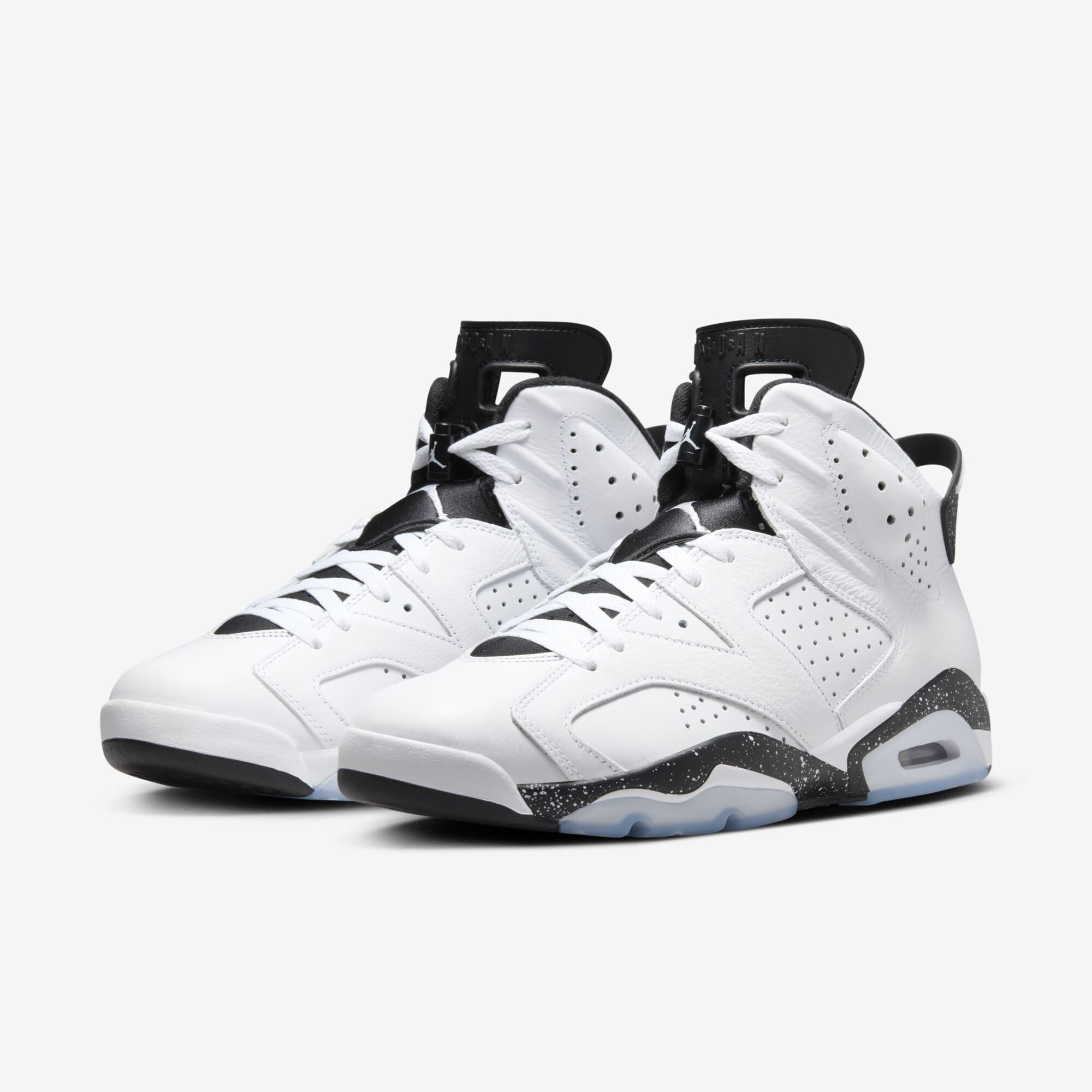 Air Jordan 6 Retro, Blanco/Negro, hi-res