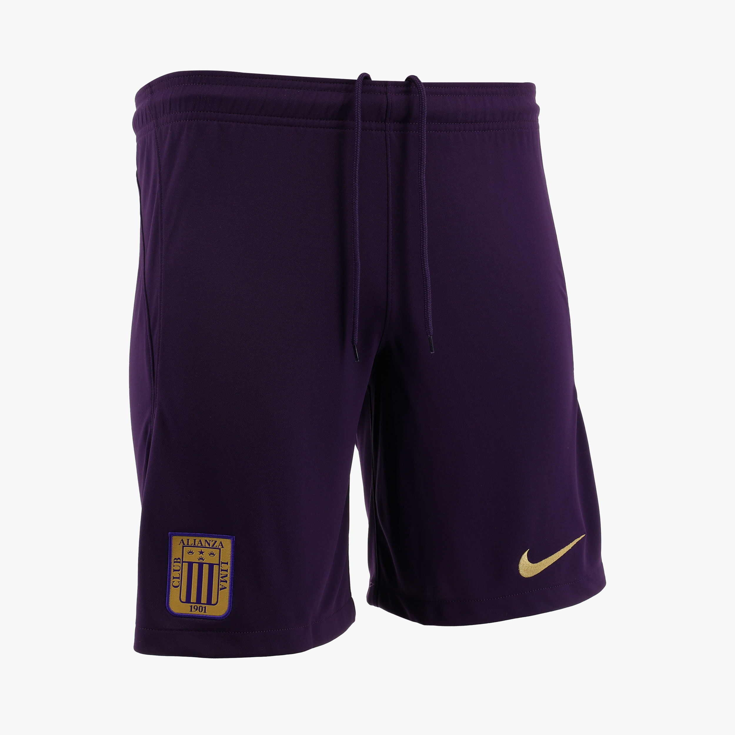 Nike Short Morado Alianza Lima 2024, Morado/Dorado, hi-res