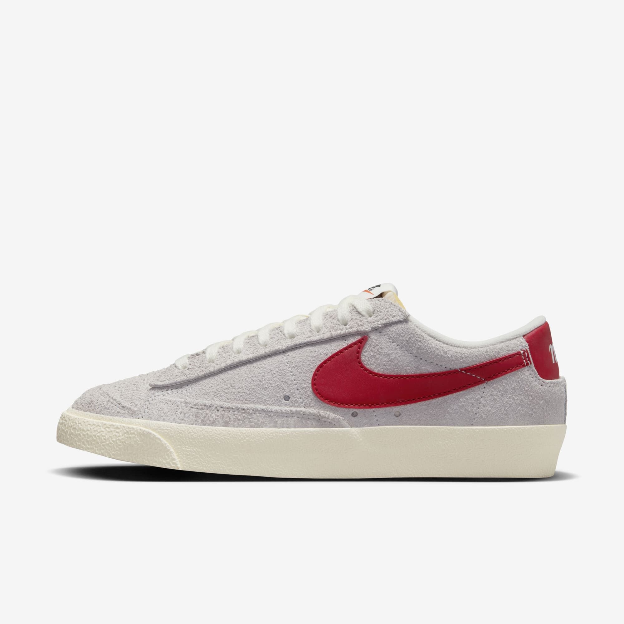 Nike Blazer Low '77 Vintage, Blanco Cumbre/Rojo Gimnasio-Vela-Leche De Coco, hi-res