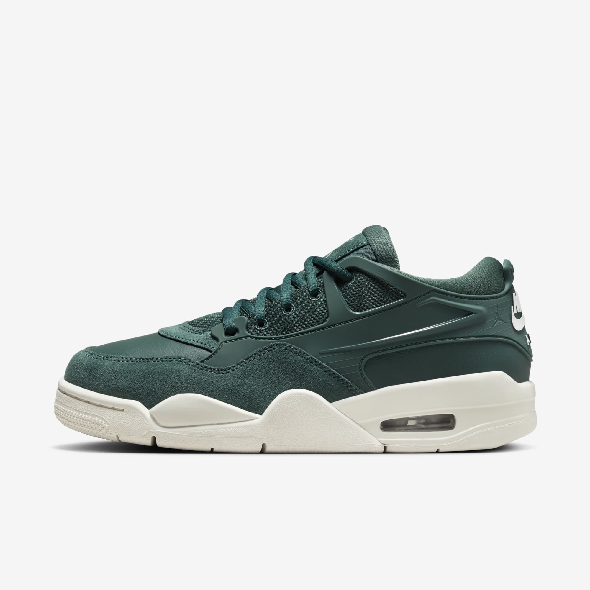 Air Jordan 4RM, Verde Oxidado/Vela/Blanco, hi-res