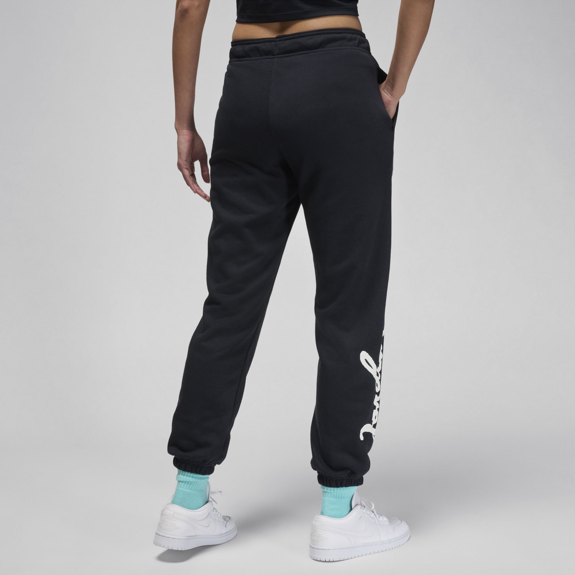 Jordan Brooklyn Fleece, Negro/Vela, hi-res