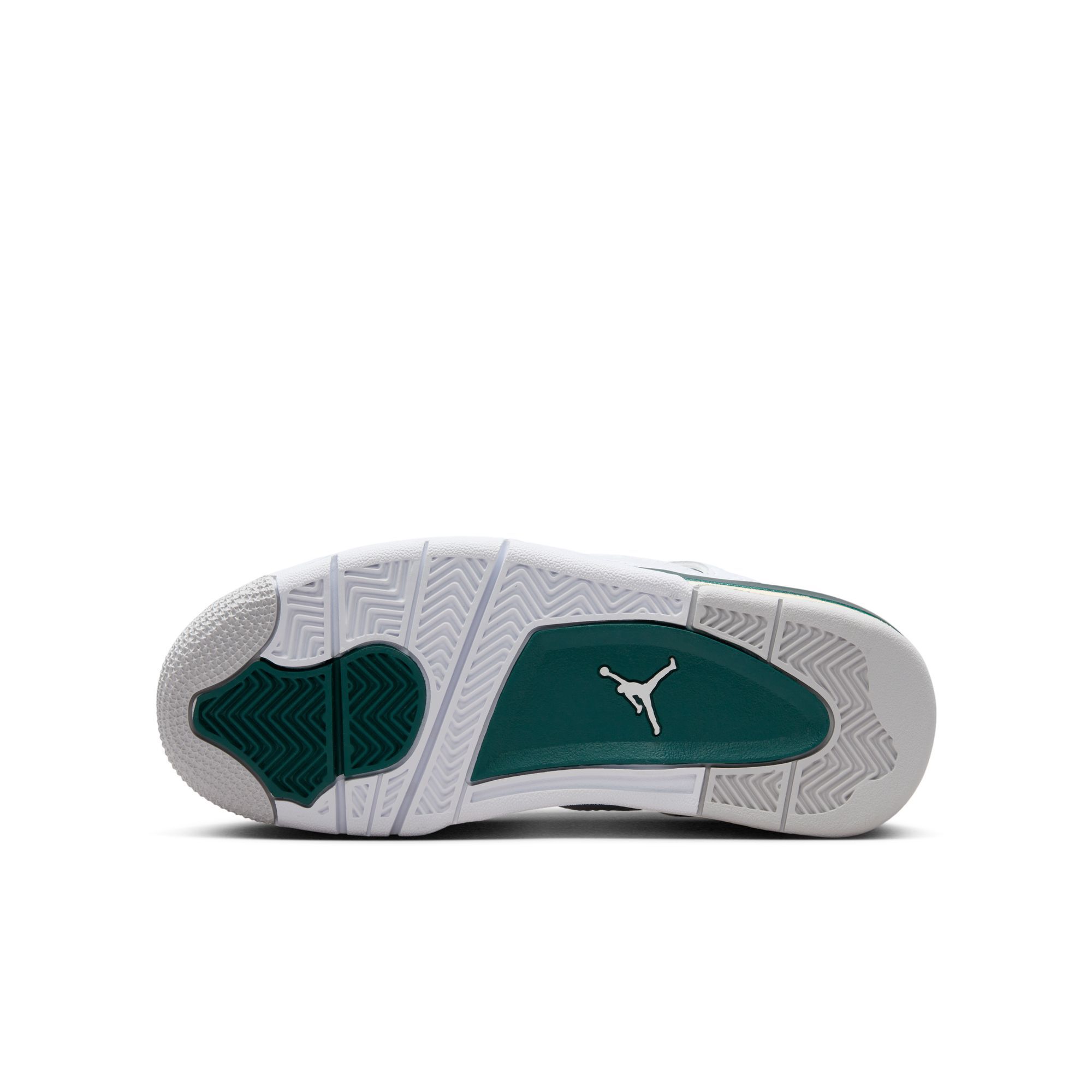 Air Jordan 4 Retro, Blanco/Blanco/Gris Neutro/Verde Oxidado, hi-res