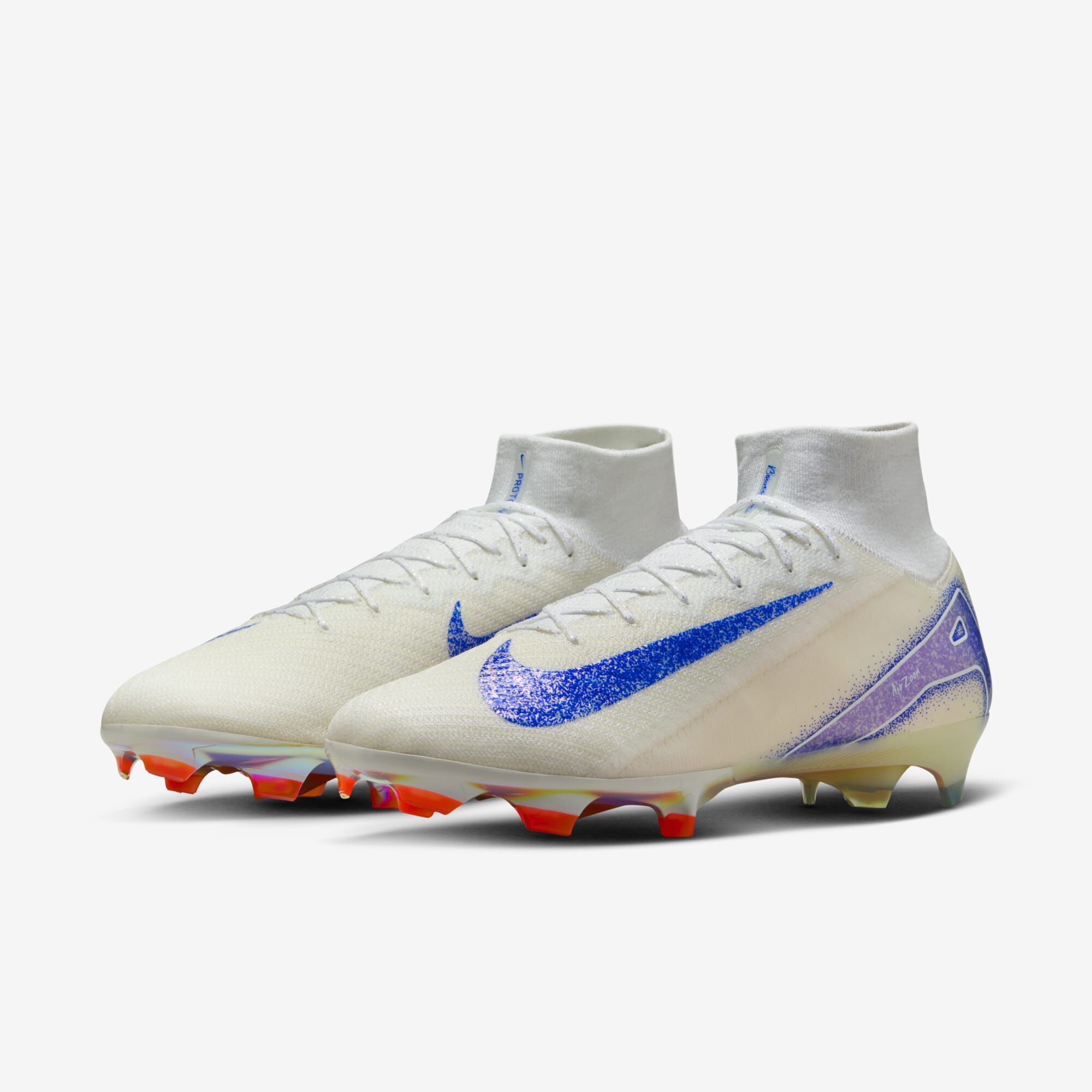 Nike Mercurial Superfly 10 Elite Blueprint, Blanco/Azul carrera, hi-res