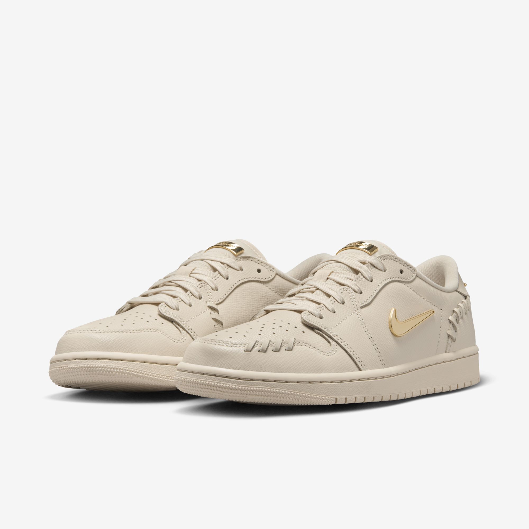 Air Jordan 1 Low Method of Make, Leyenda Marrón Claro/Oro Metalizado, hi-res