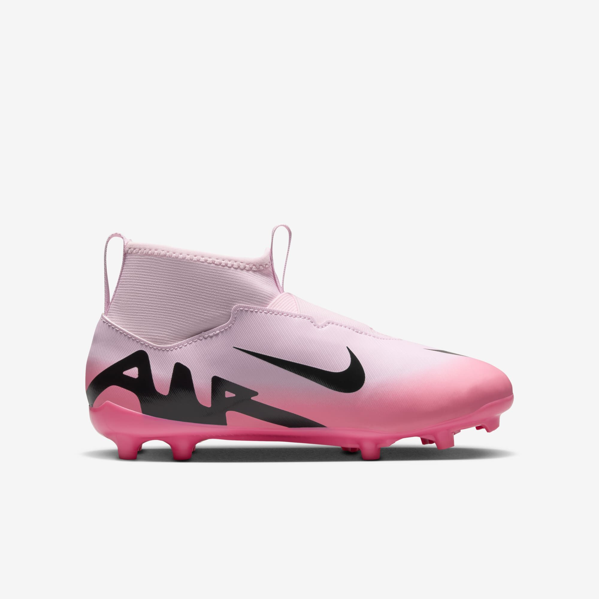 Nike Jr. Mercurial Superfly 9 Academy, Espuma Rosa /Negro, hi-res