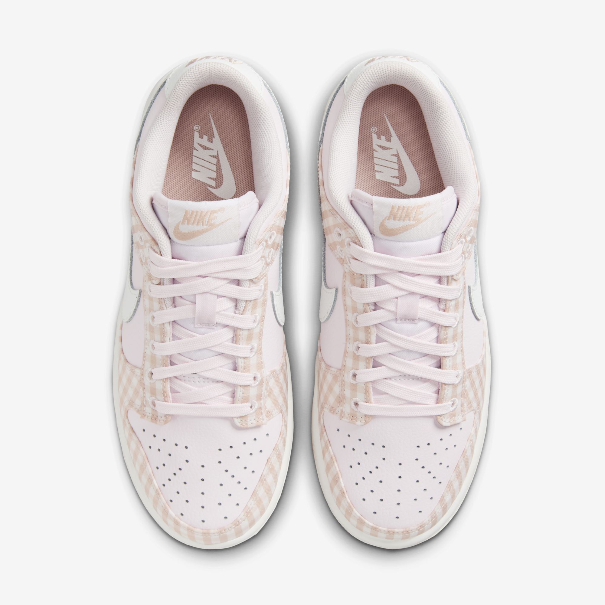 Nike Dunk Low, Rosa perla/Rosa Oxford/Blanco cumbre, hi-res