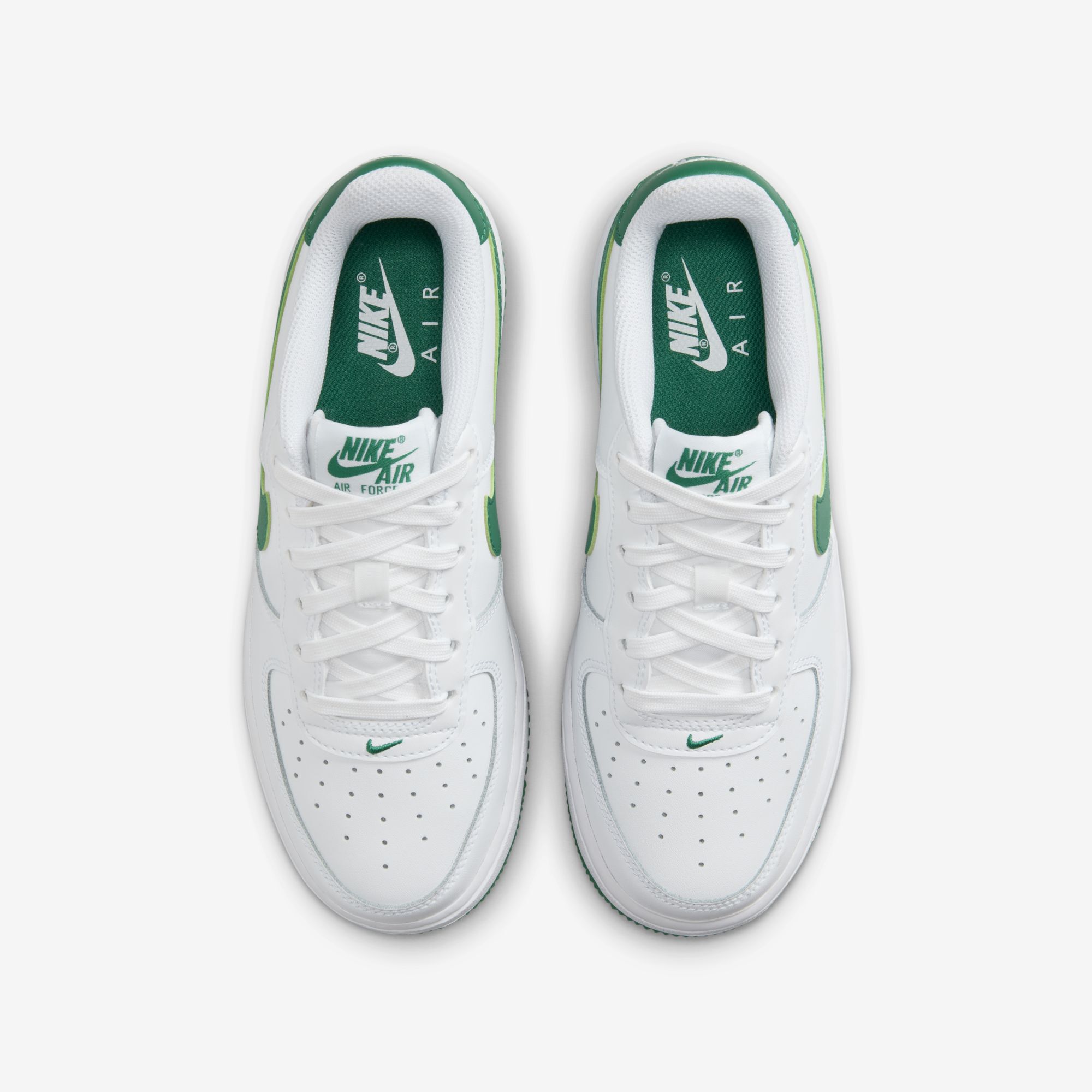 Nike Air Force 1, Blanco/Malaquita-Blanco, hi-res