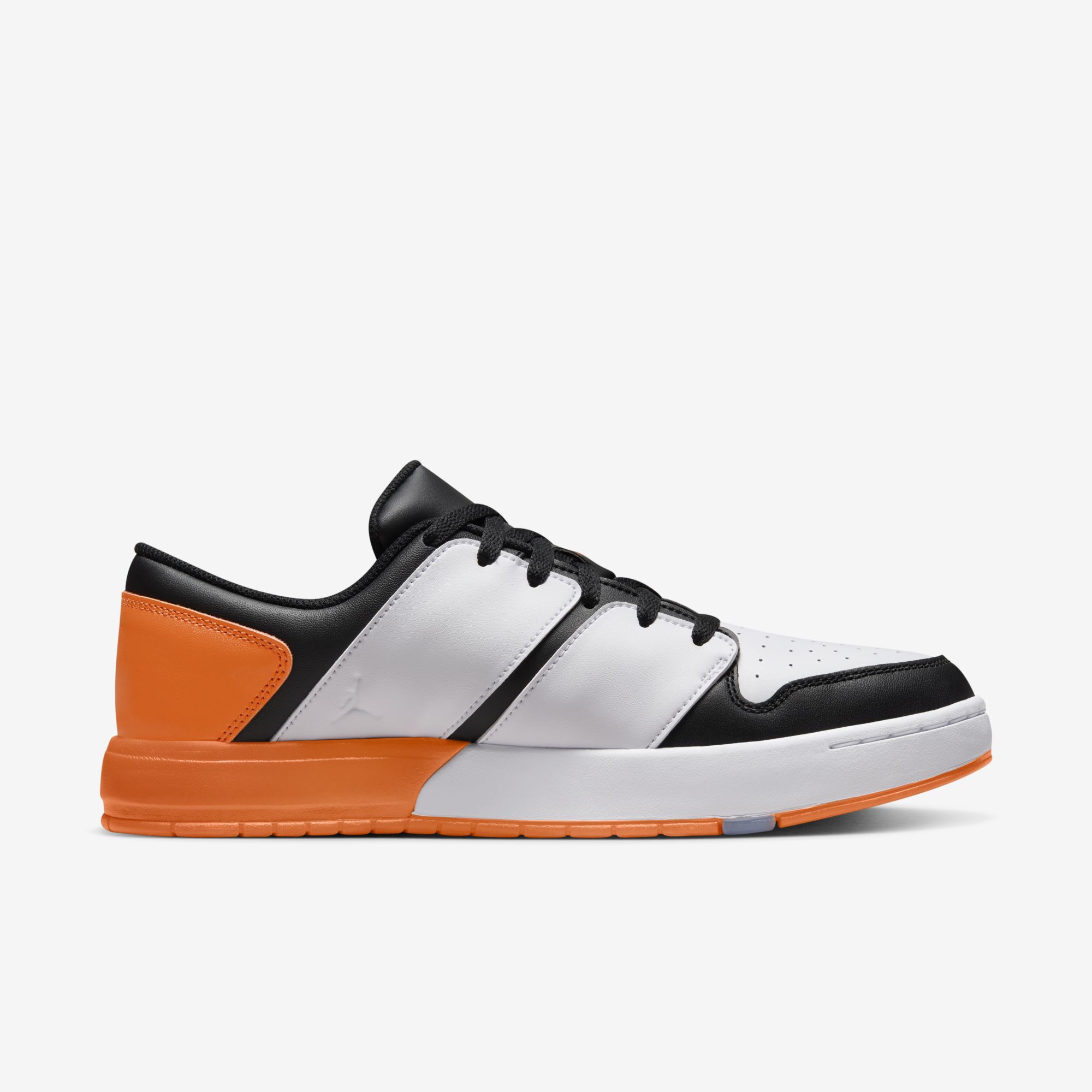 Jordan Nu Retro 1 Low, Blanco/Naranja Magma-Negro, hi-res