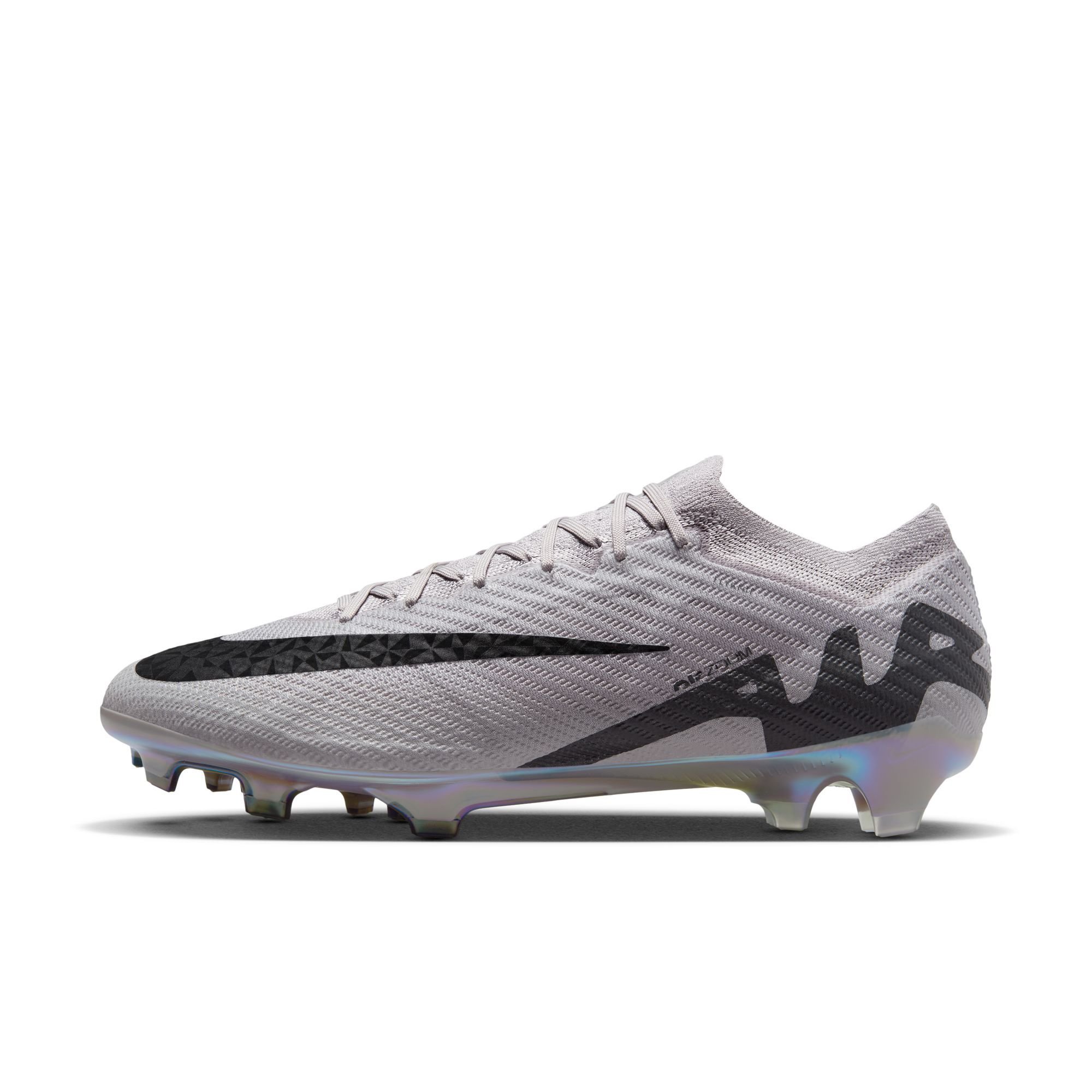 Nike Mercurial Vapor 15 Elite FG AS, Atmósfera Gris/Negro, hi-res