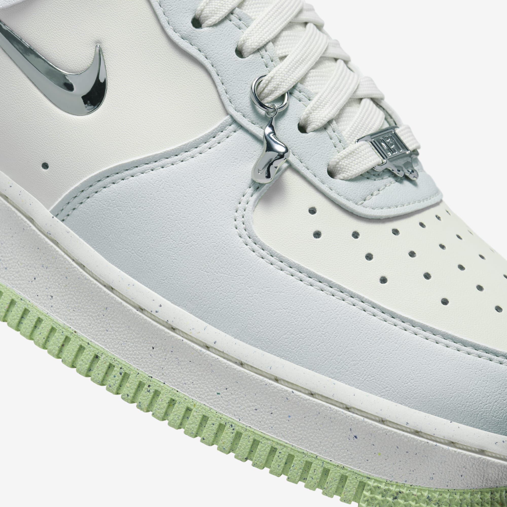 Nike Air Force 1 '07 Next Nature SE, Vidrio Mar/Plata Claro/Vela/Vapor Verde, hi-res