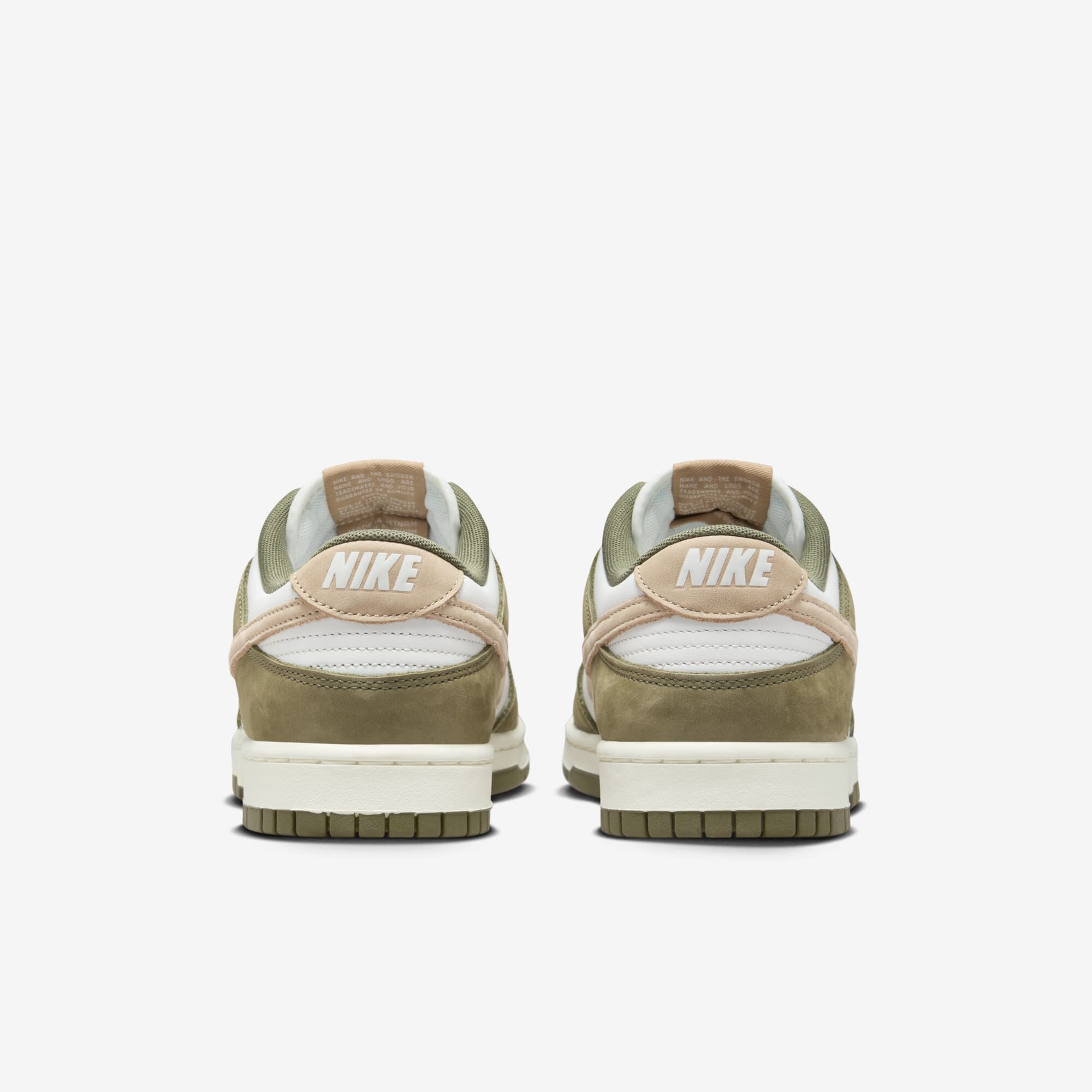 Nike Dunk Low Retro Premium, Oliva Medio/Blanco Cumbre/Vela/Cáñamo, hi-res