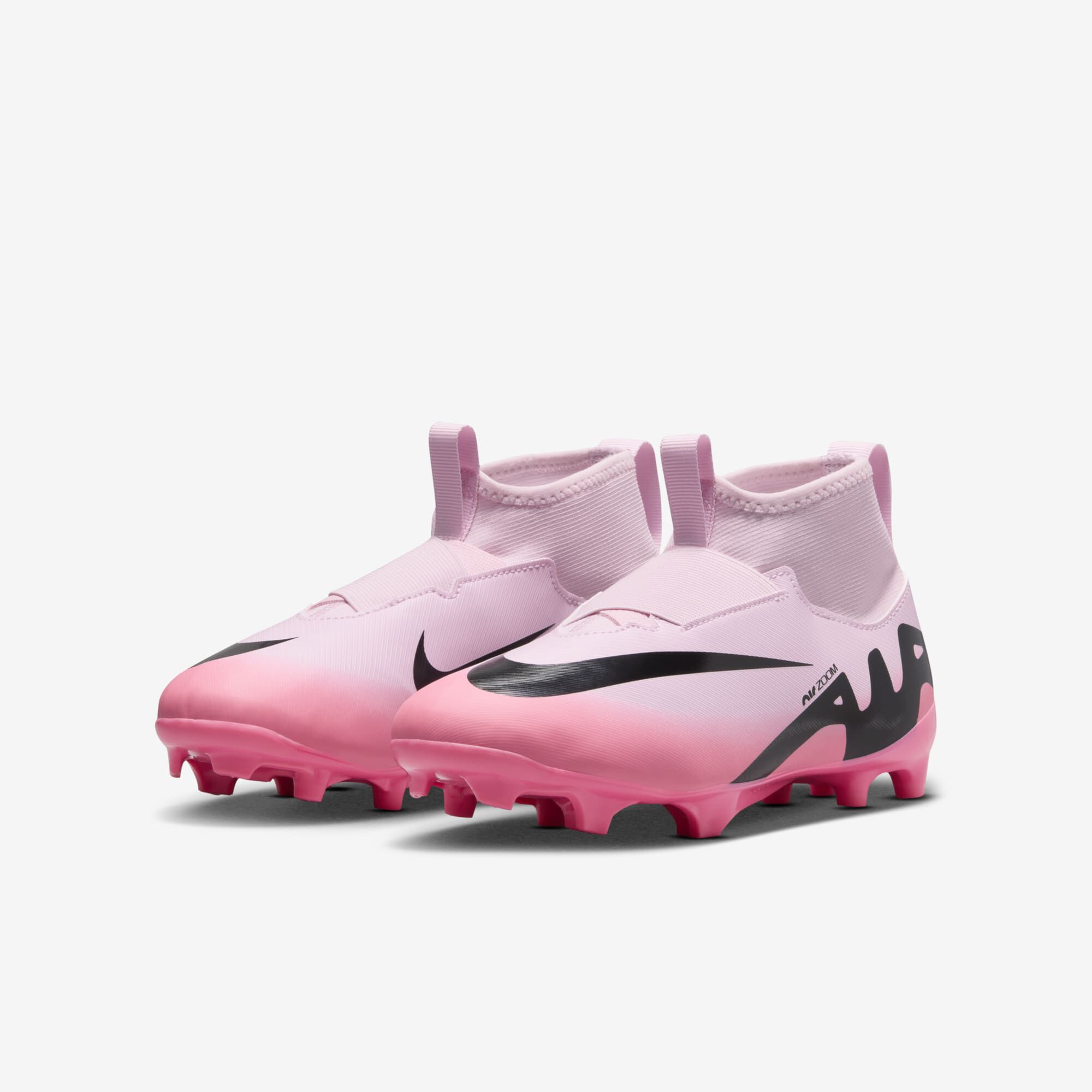 Nike Jr. Mercurial Superfly 9 Academy, Espuma Rosa /Negro, hi-res