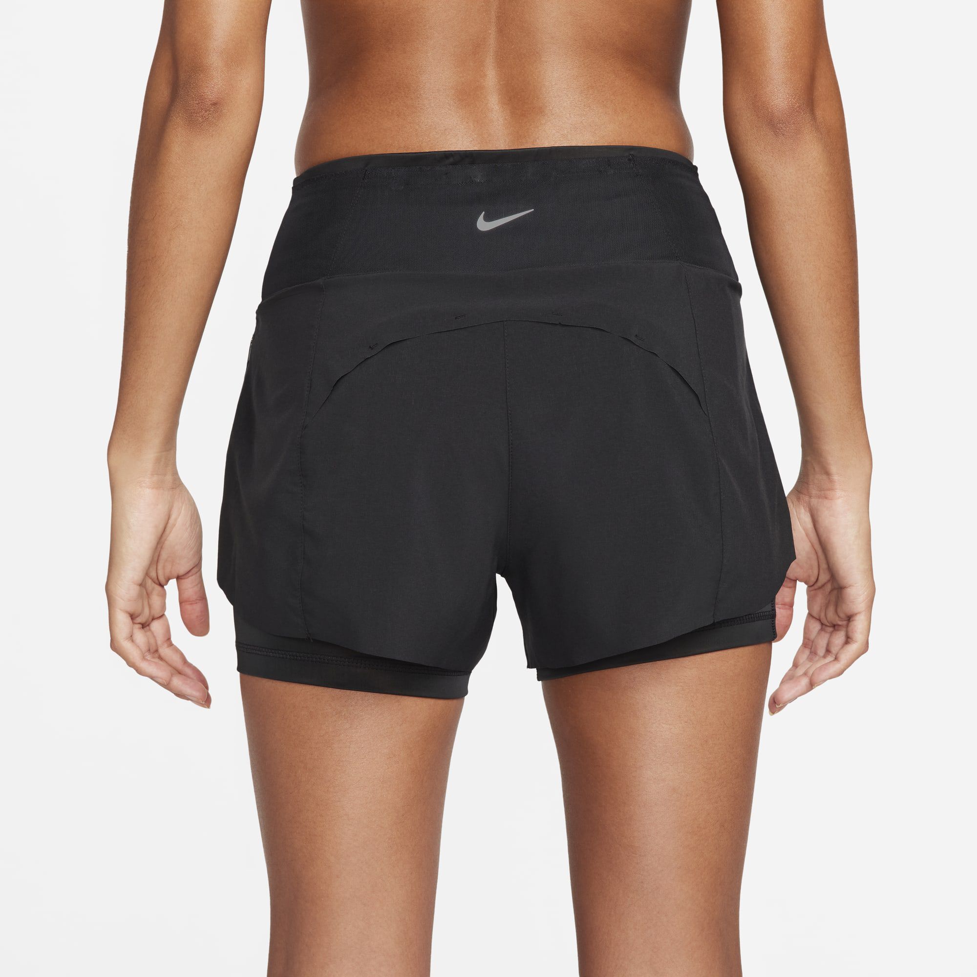 Nike Dri-FIT Swift, Negro/Plata Reflectante, hi-res