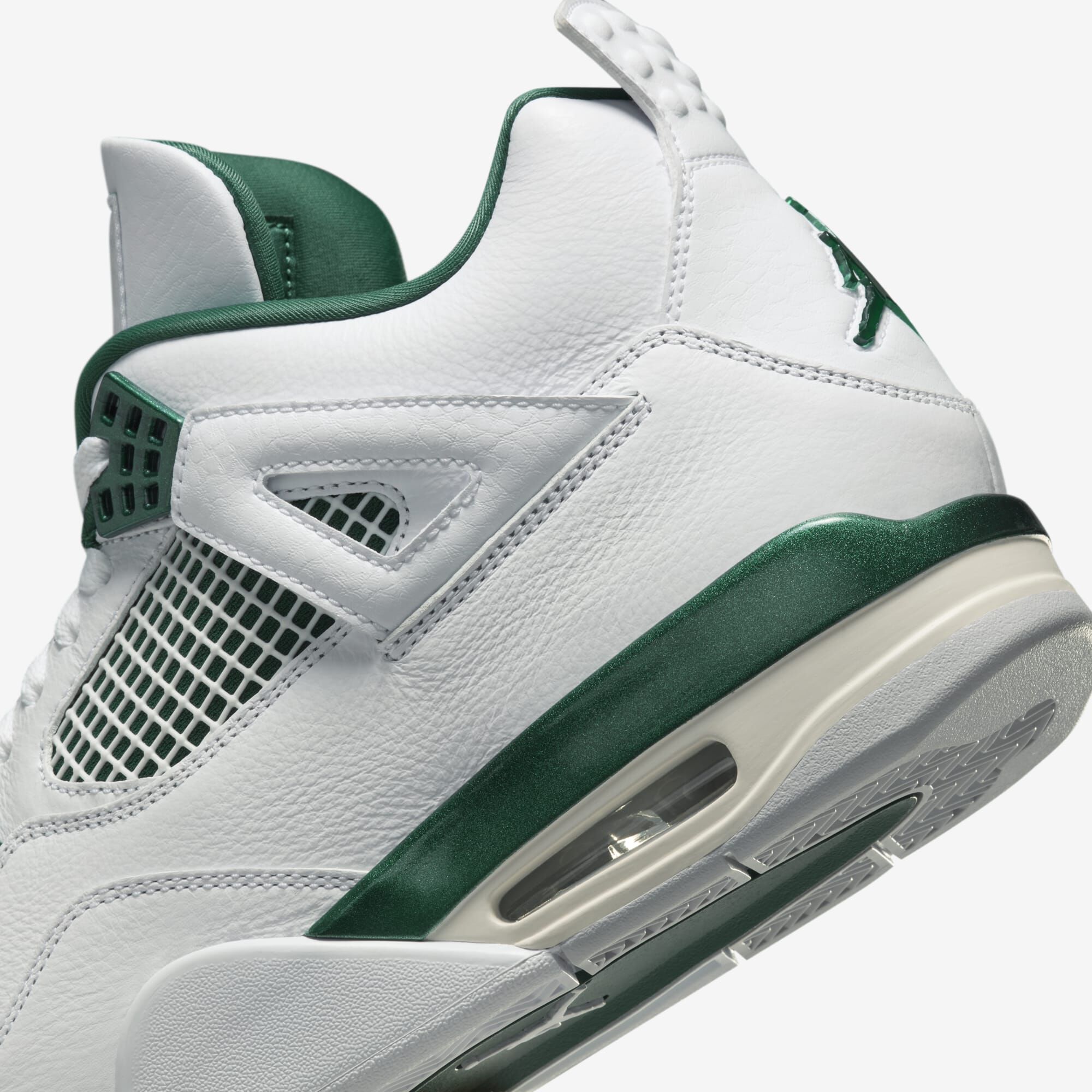 Air Jordan 4 Retro "Oxidized Green", Blanco/Blanco/Gris Neutro/Verde Oxidado, hi-res