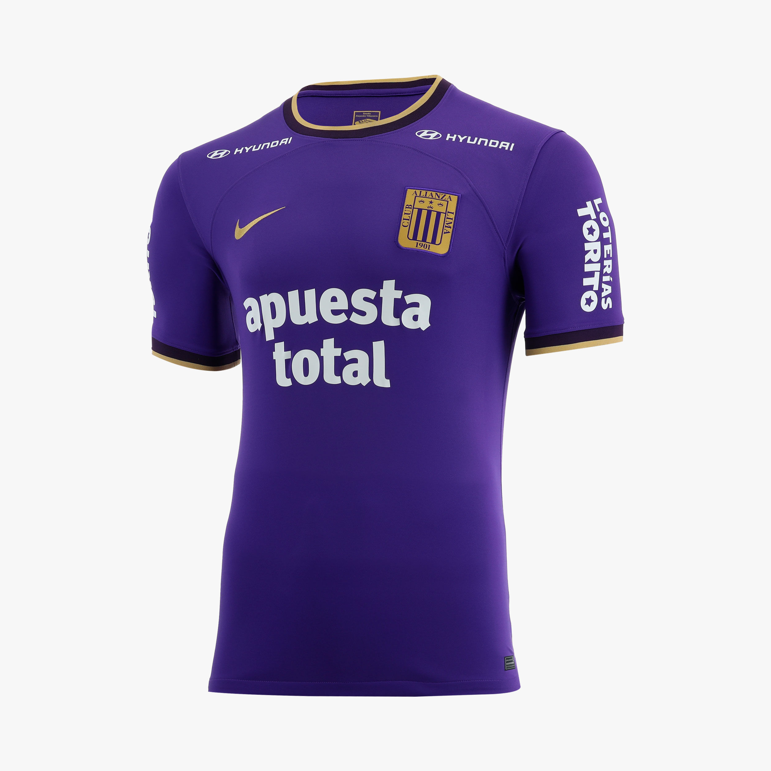 Nike Camiseta Morada Alianza Lima 2024 - Sponsor