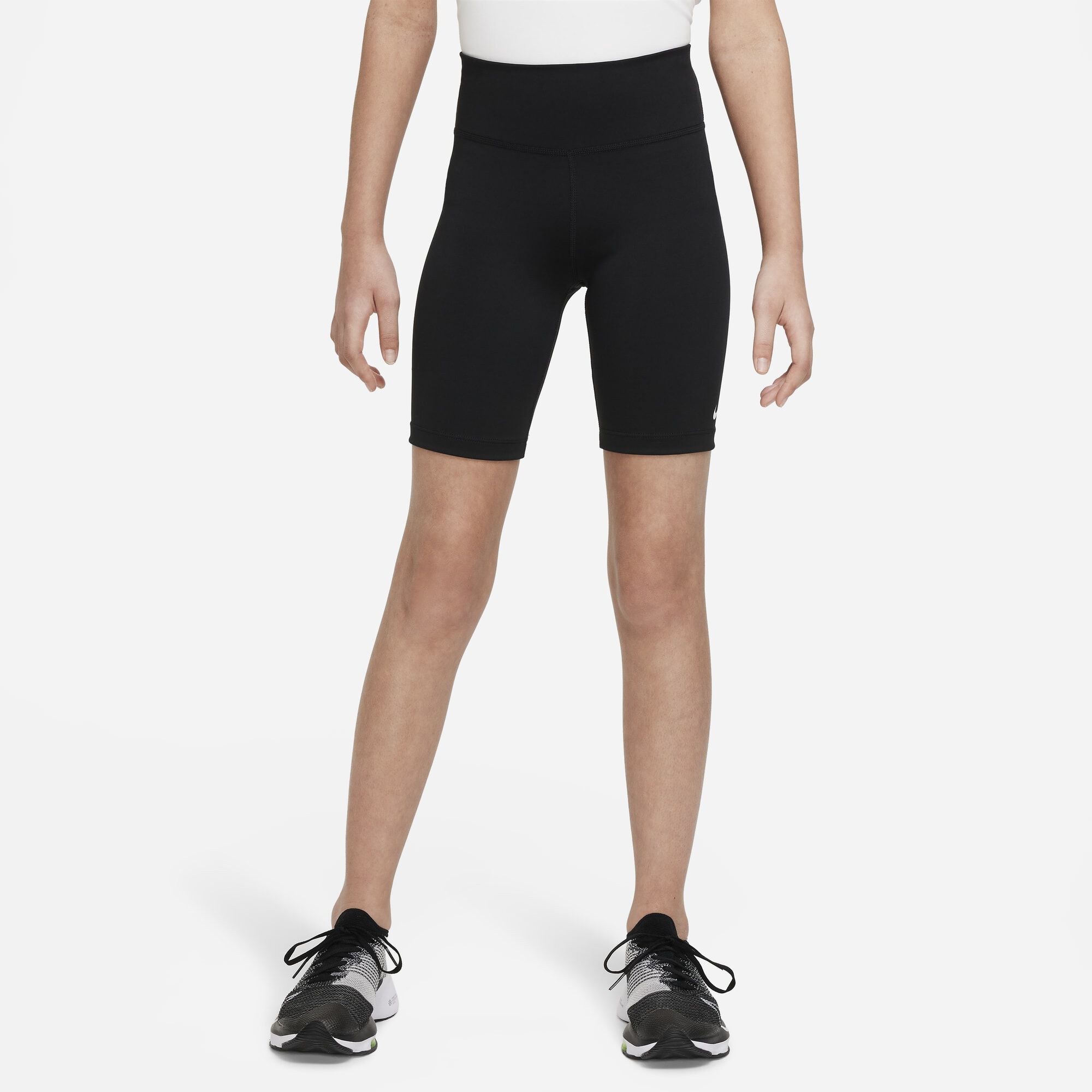 Nike Dri-FIT One, Blanco/Negro, hi-res