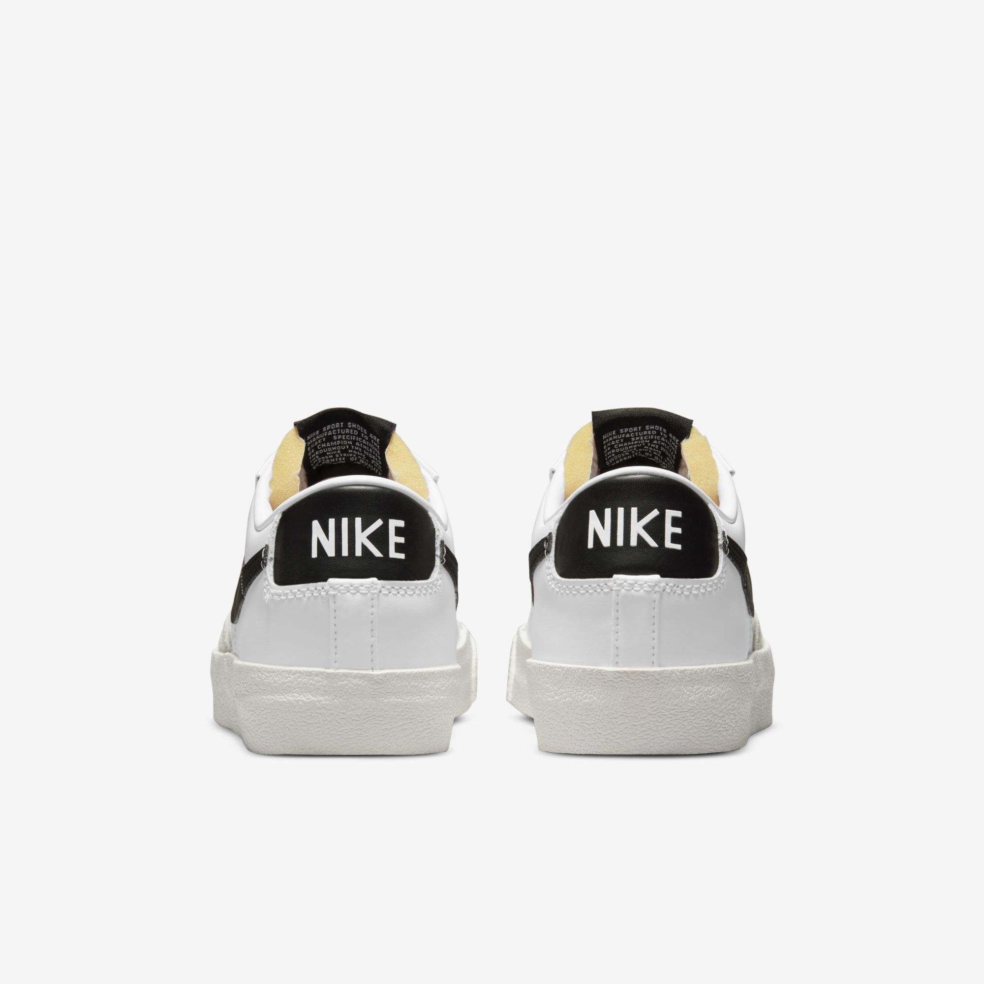 Nike Blazer Low '77, Blanco/Negro-Vela-Blanco, hi-res