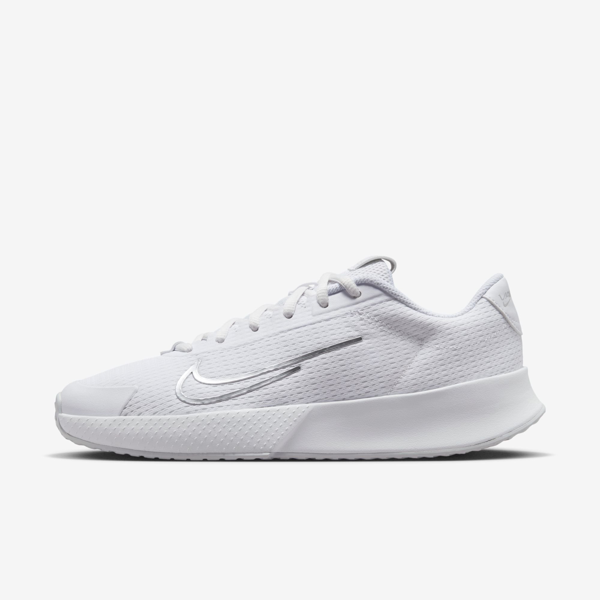 NikeCourt Vapor Lite 2, Blanco/Pure Platinum/Plata metalizado, hi-res