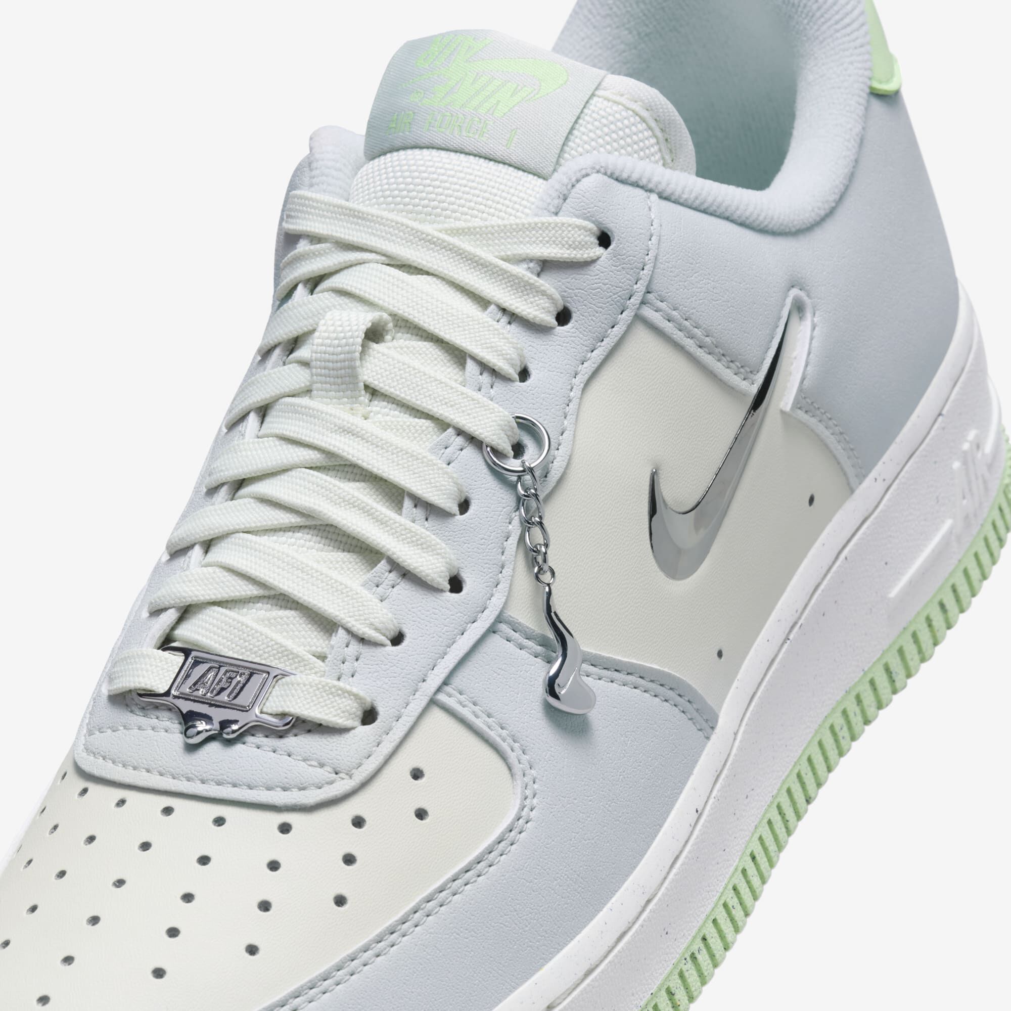 Nike Air Force 1 '07 Next Nature SE, Vidrio Mar/Plata Claro/Vela/Vapor Verde, hi-res