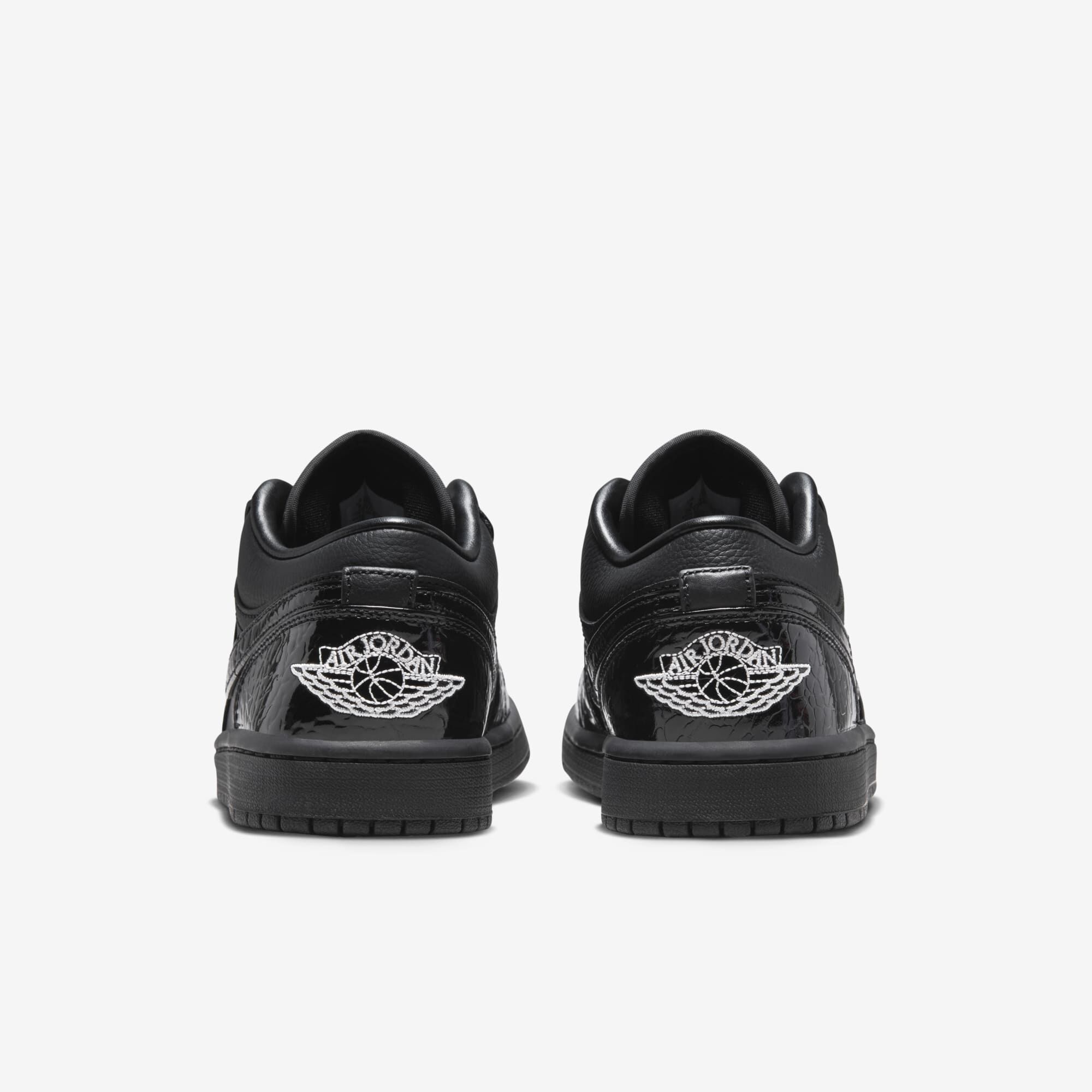 Air Jordan 1 Low SE, Negro/Blanco/Plata Metalizado/Negro, hi-res