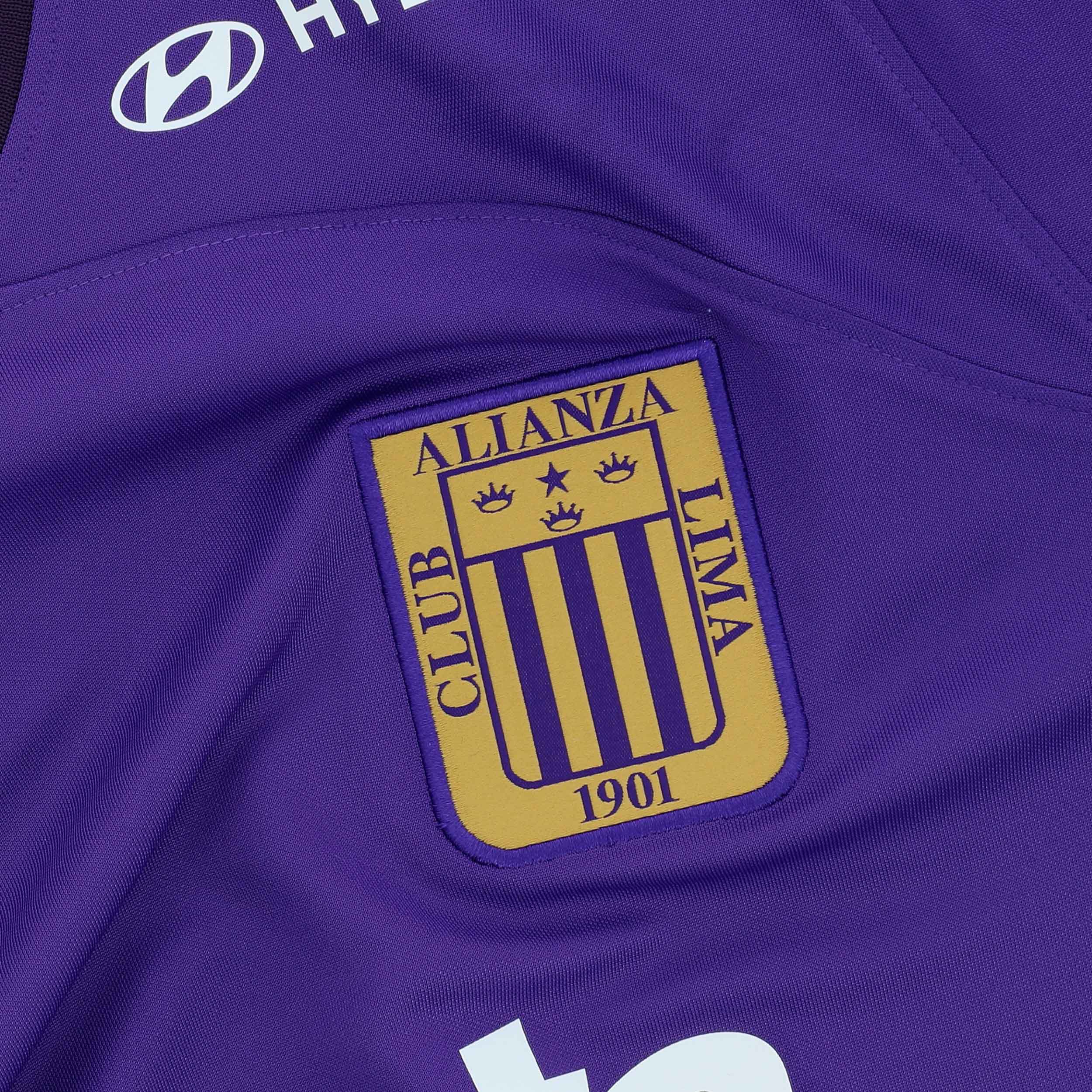 Nike Camiseta Morada Alianza Lima 2024 - Sponsor, Morado/Dorado/Blanco-Negro, hi-res